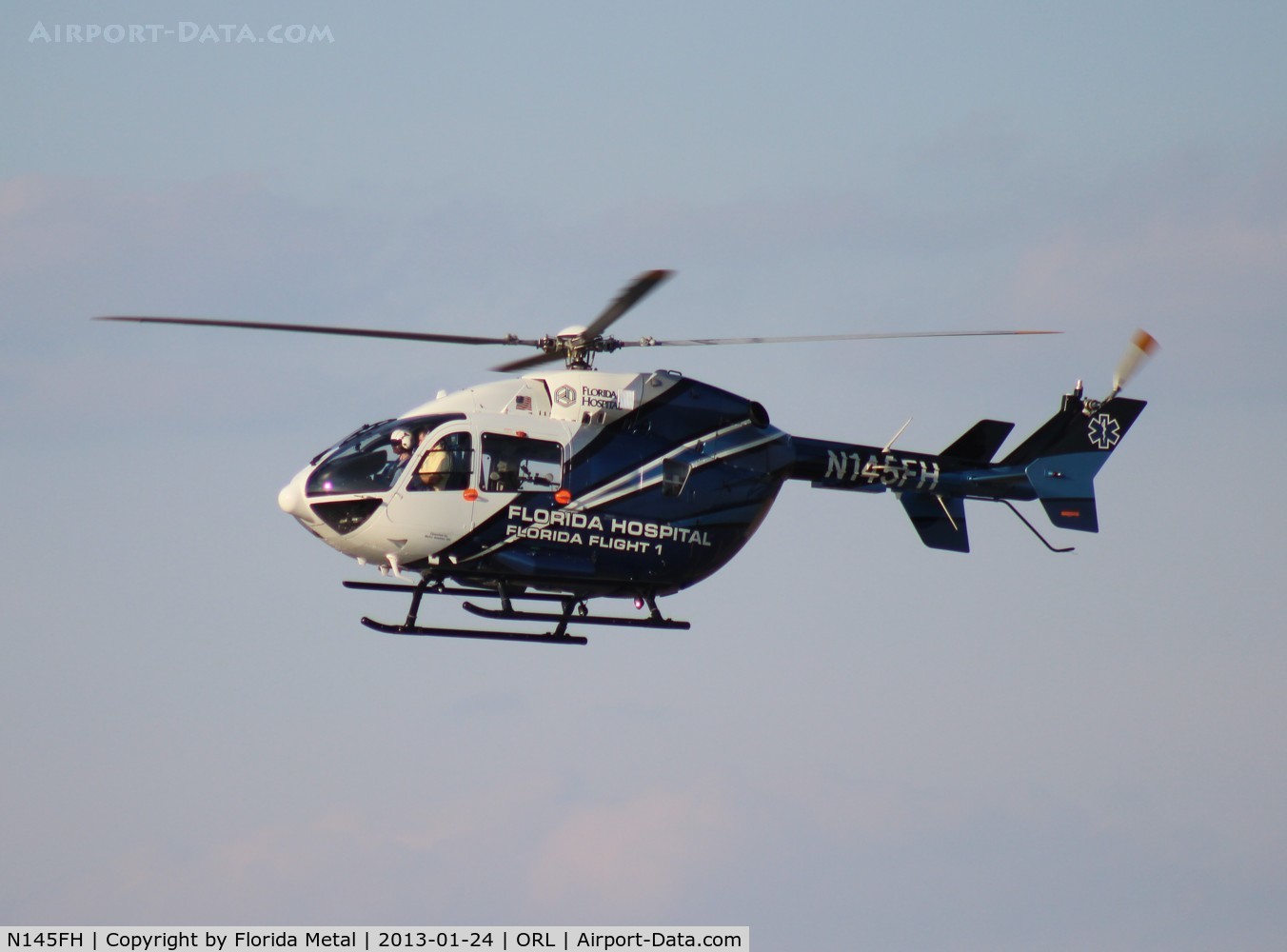 N145FH, 2004 Eurocopter-Kawasaki EC-145 (BK-117C-2) C/N 9047, Florida Hospital EC-145