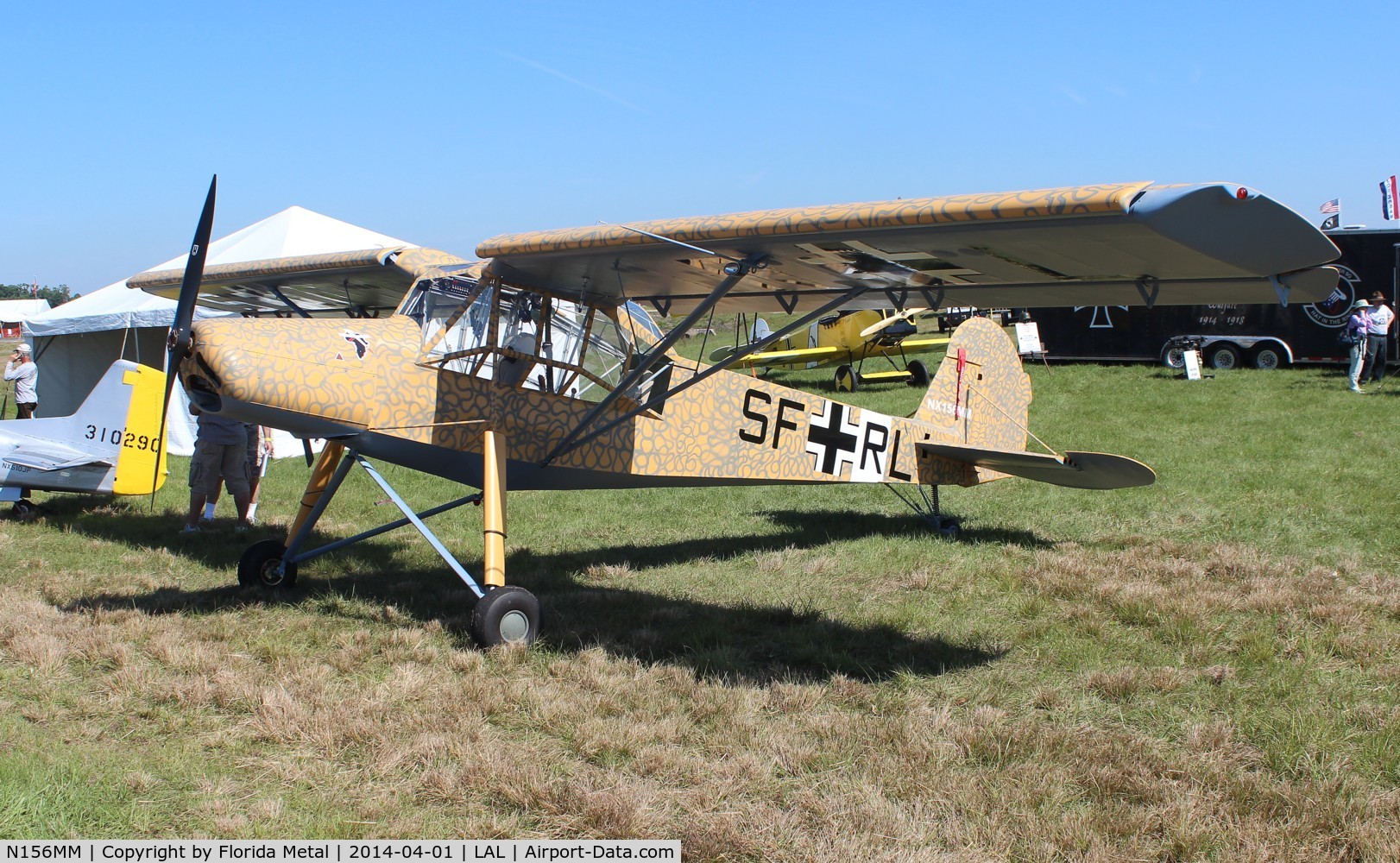 N156MM, Fieseler Fi-156C-3 Storch Replica C/N CS09007, Fieseler Storch Replica