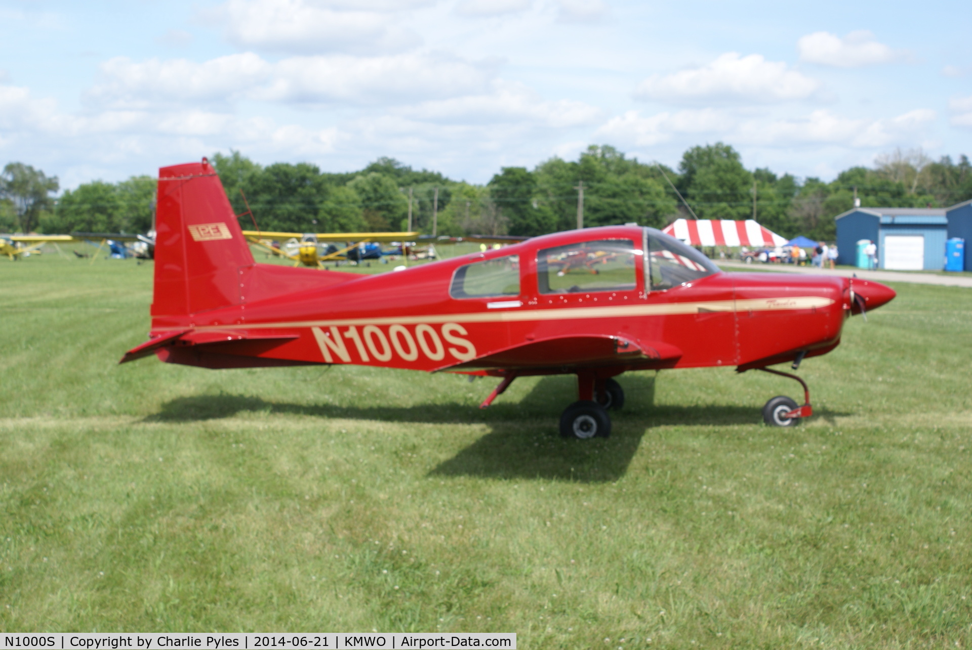 N1000S, 1972 American AA-5 C/N AA5-0107, At the 2014 National Aeronca Convention