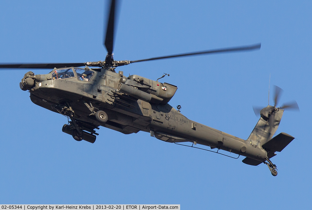 02-05344, Boeing AH-64D Longbow Apache C/N PVD344, US Army