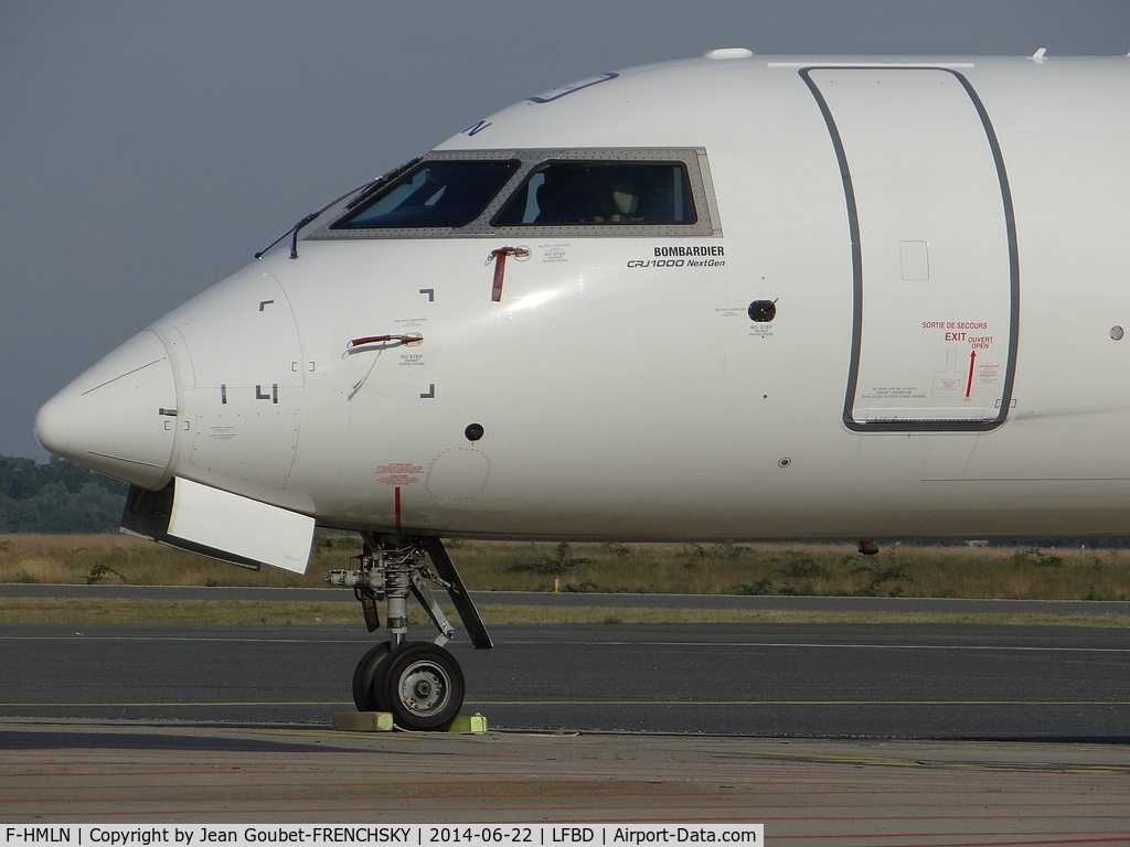 F-HMLN, 2012 Bombardier CRJ-1000EL NG (CL-600-2E25) C/N 19024, 