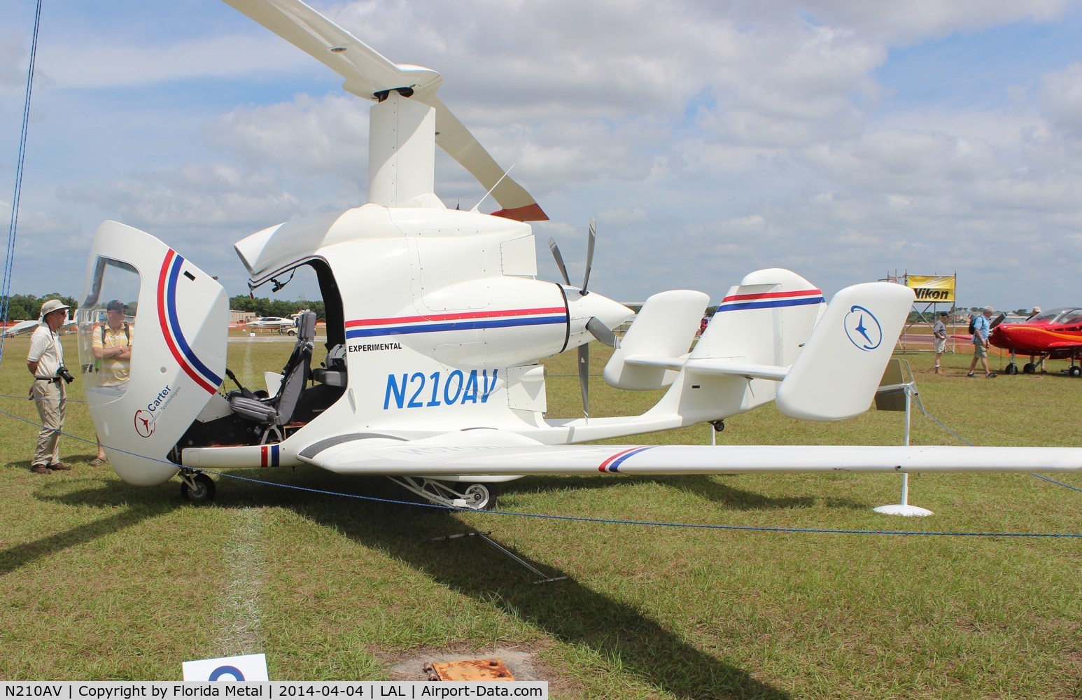 N210AV, 2013 Carter Aerospace PAV4 C/N N/A, PAV4 Autogyro