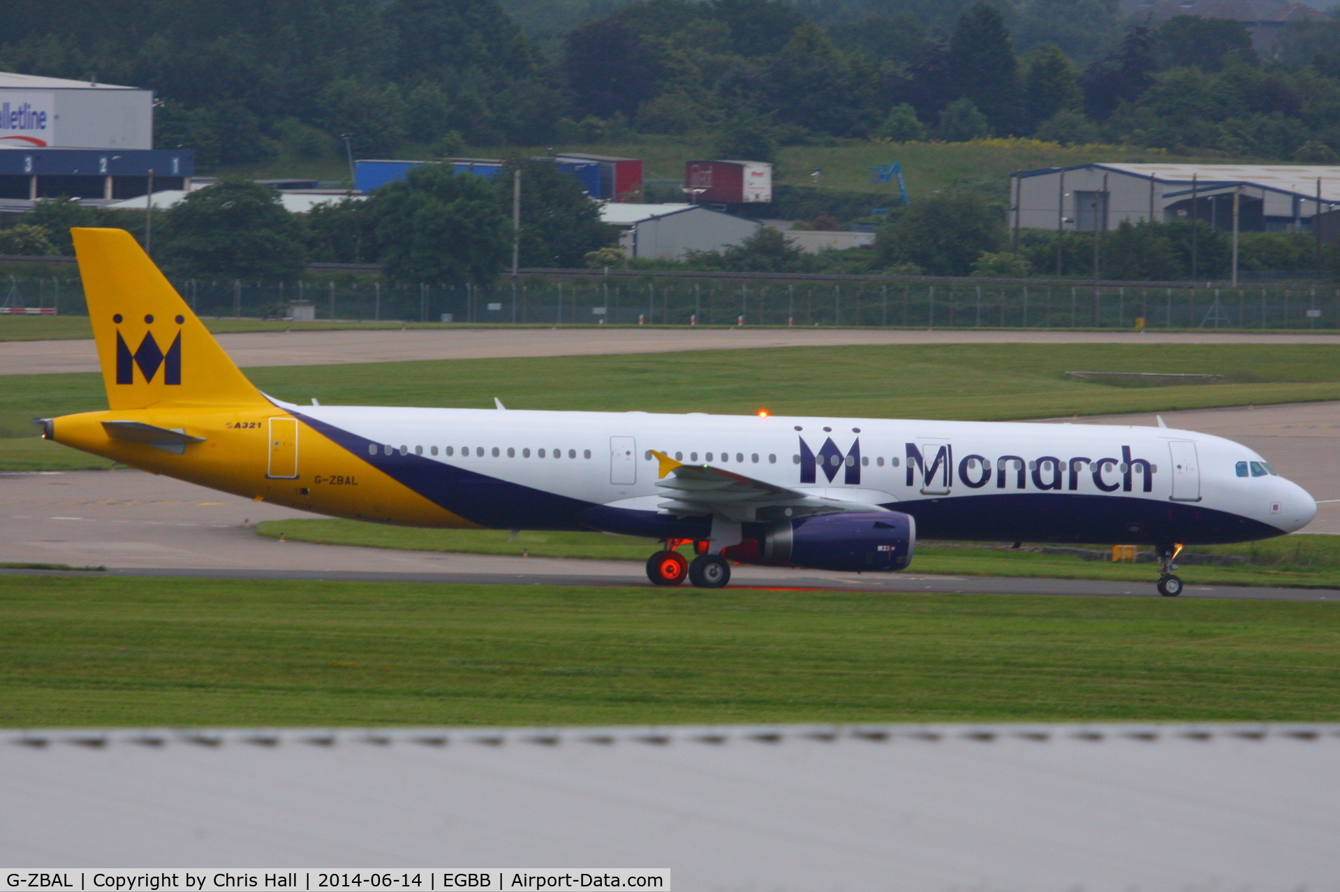 G-ZBAL, 2008 Airbus A321-231 C/N 3522, Monarch