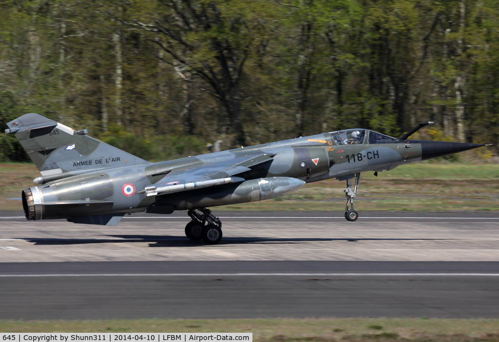 645, Dassault Mirage F.1CR C/N 645, Reece Meet 2014 participant