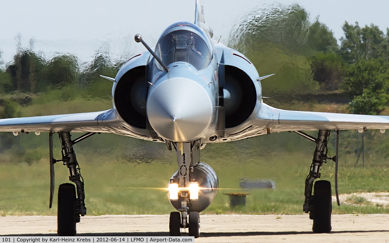 101, Dassault Mirage 2000C C/N 363, France Air Force