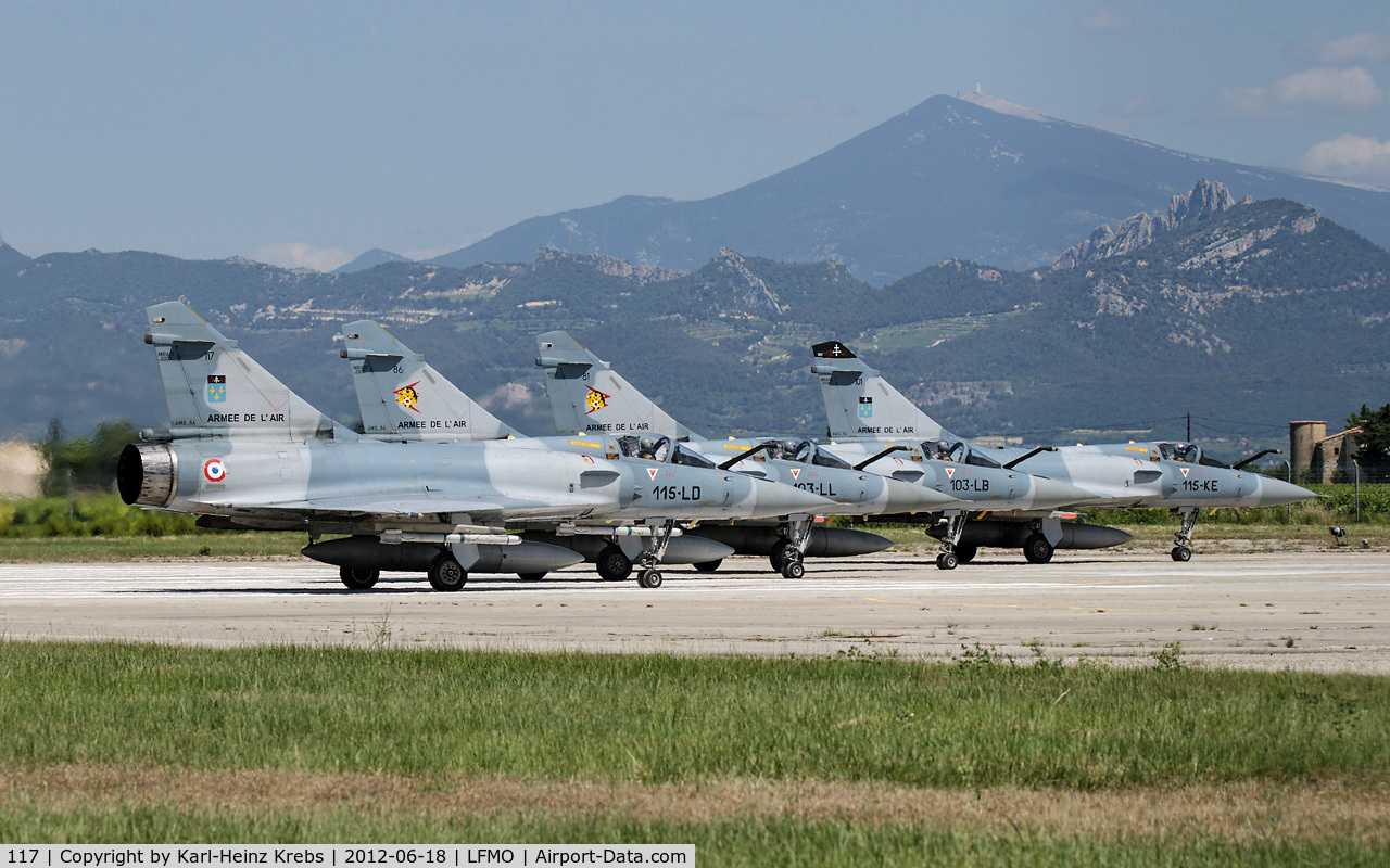 117, Dassault Mirage 2000C C/N 384, France Air Force