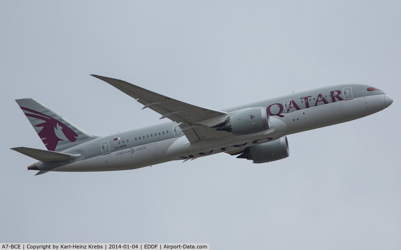 A7-BCE, 2013 Boeing 787-8 Dreamliner C/N 38323, Qatar