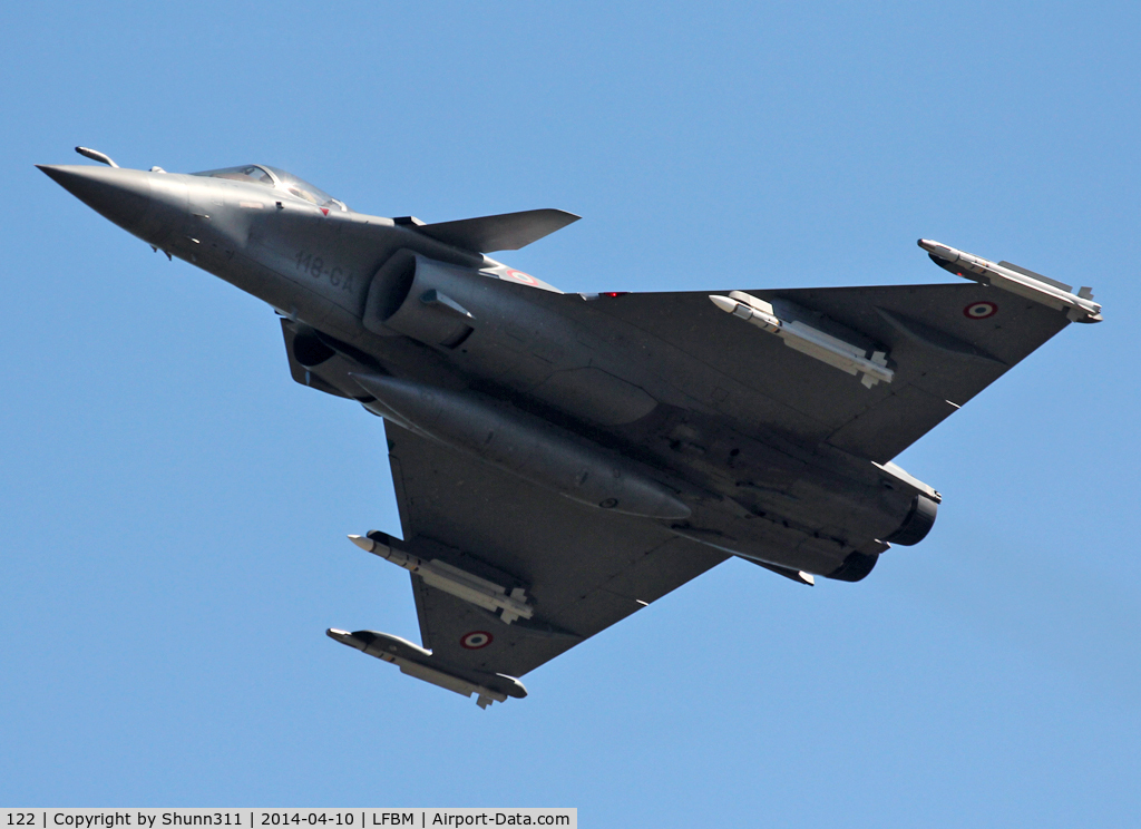 122, Dassault Rafale C C/N 090, Reece Meet 2014 participant... Re-coded as 118-GA