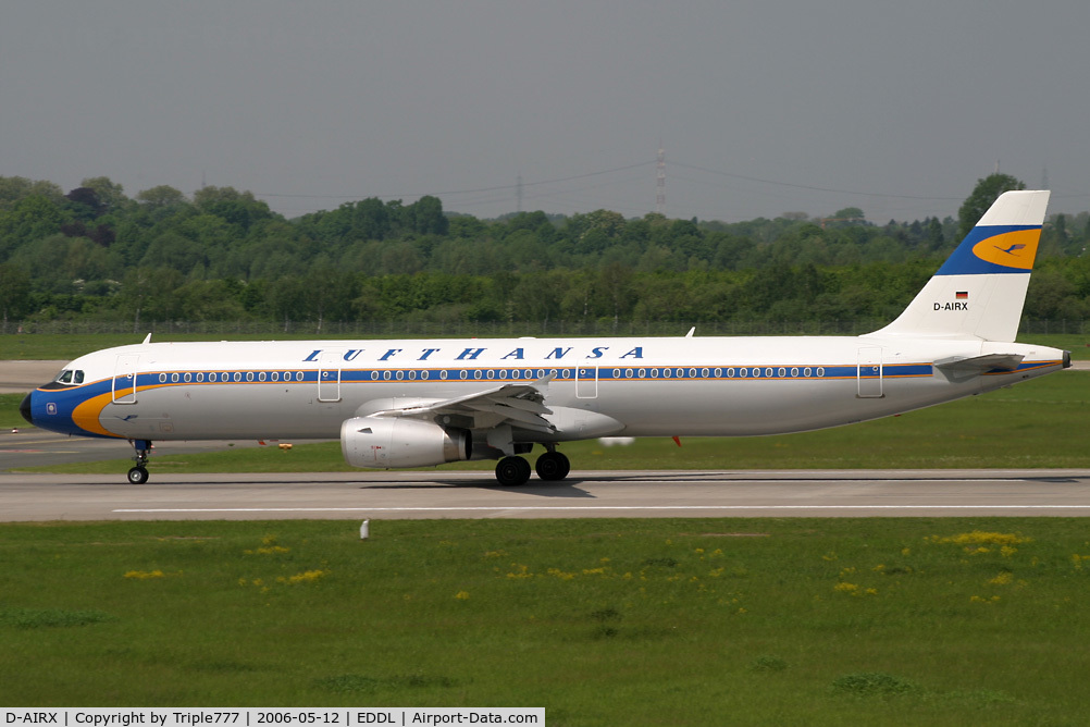 D-AIRX, 1998 Airbus A321-131 C/N 0887, Airbus 321 Lufthansa