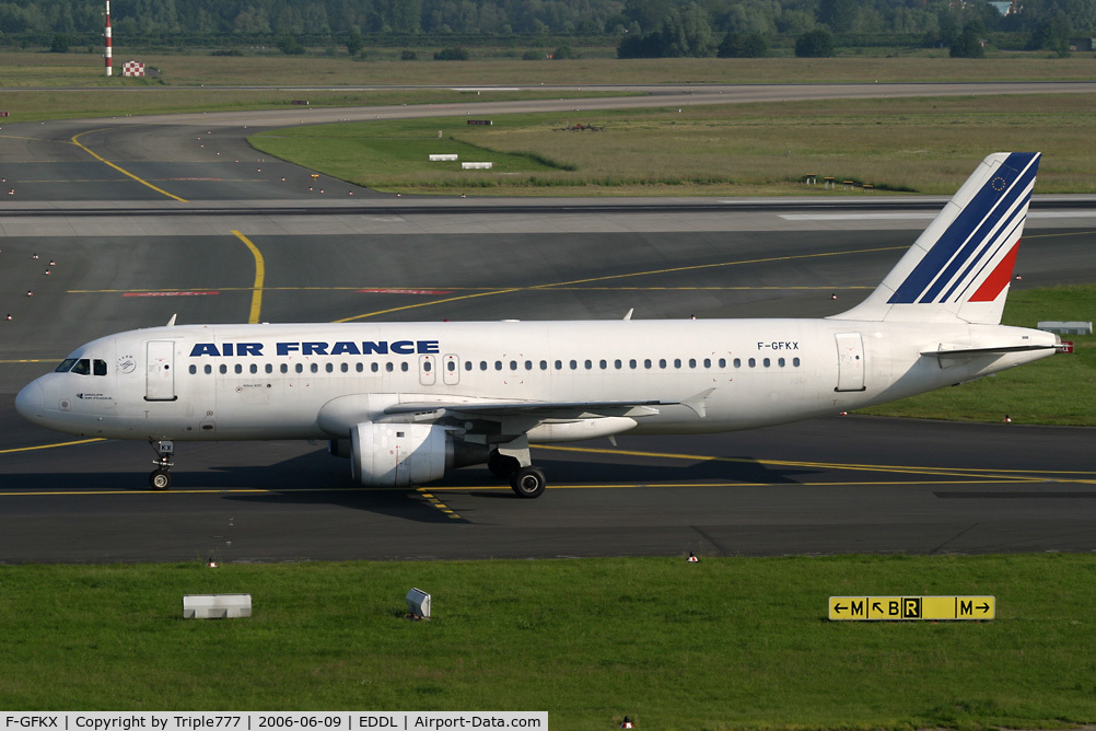 F-GFKX, 1991 Airbus A320-211 C/N 0228, Airbus 320 Air France