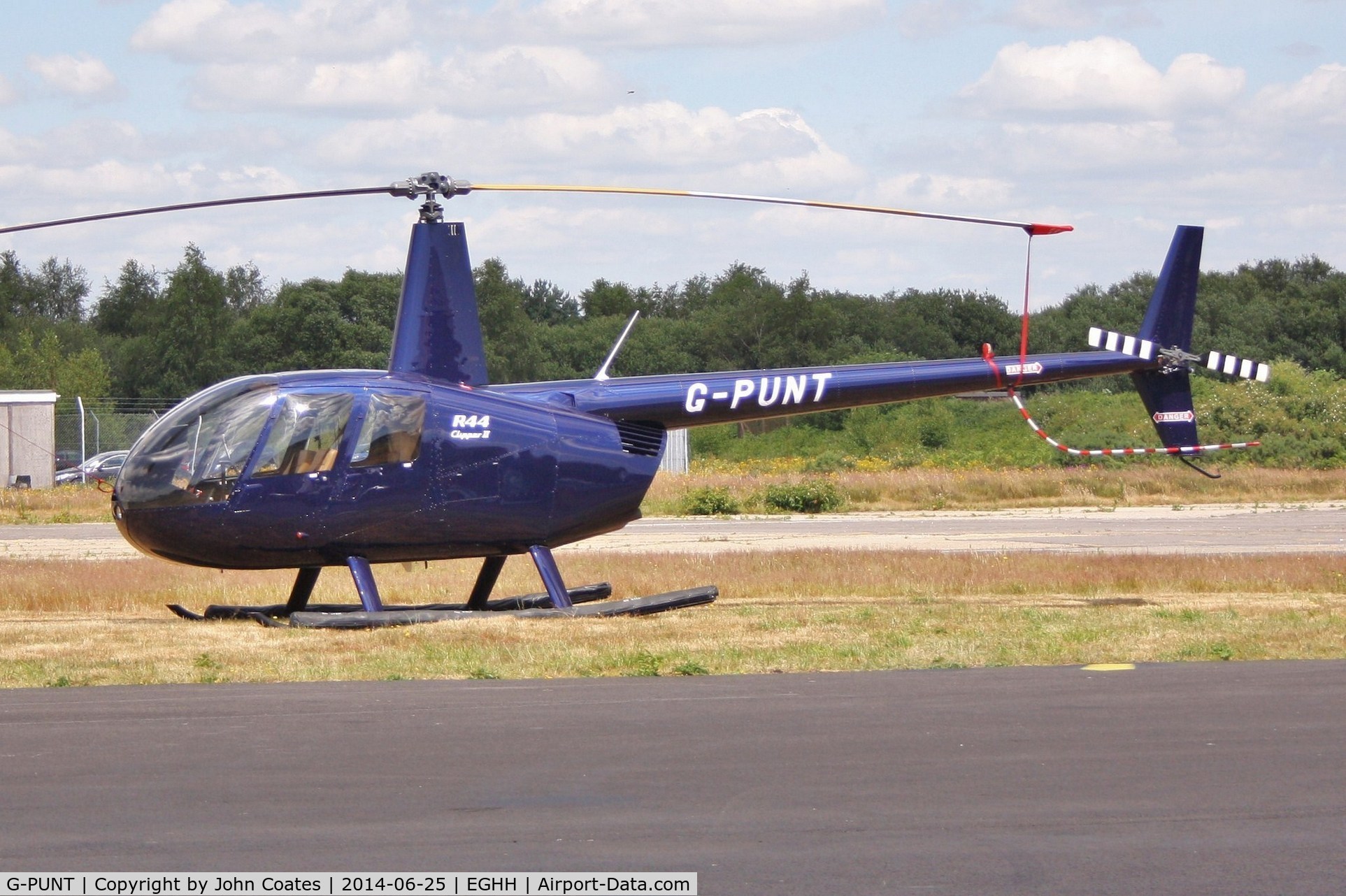 G-PUNT, 2010 Robinson R44 Clipper II C/N 12979, At Bth Helis