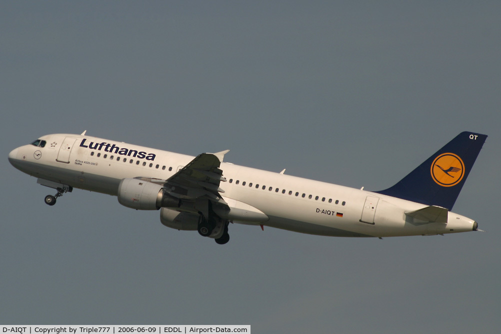 D-AIQT, 2000 Airbus A320-211 C/N 1337, Airbus 320 Lufthansa