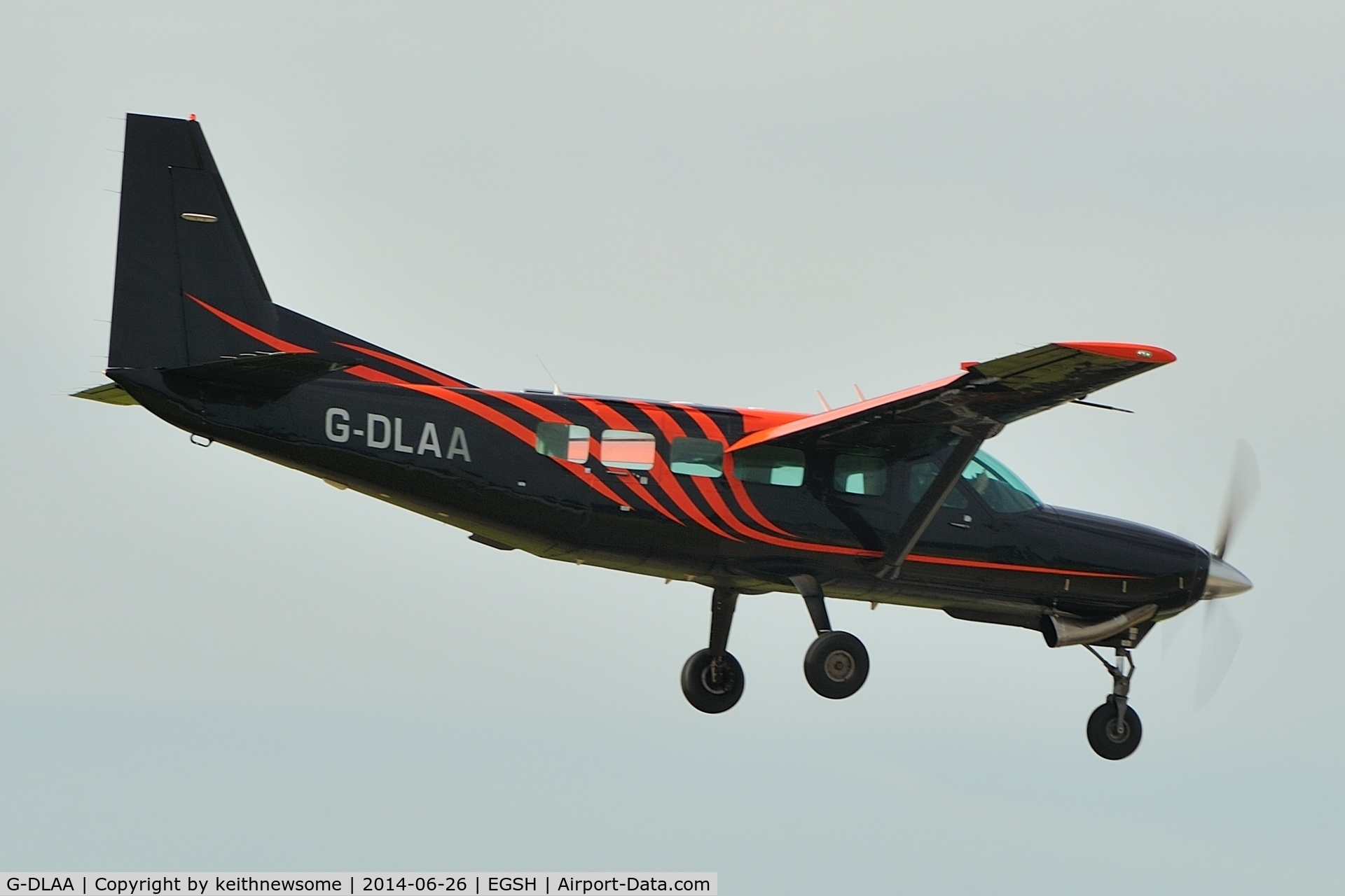 G-DLAA, 2003 Cessna 208 Caravan I C/N 20800367, Royal Norfolk Show parachute display team's aircraft.