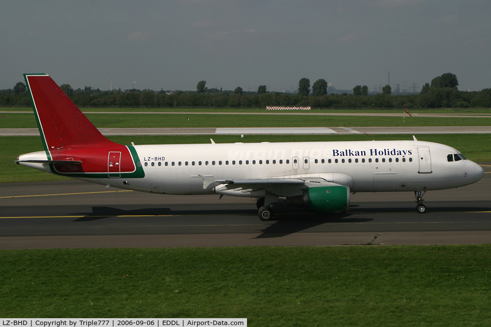 LZ-BHD, 1991 Airbus A320-211 C/N 221, Airbus 320 Balkan Holidays