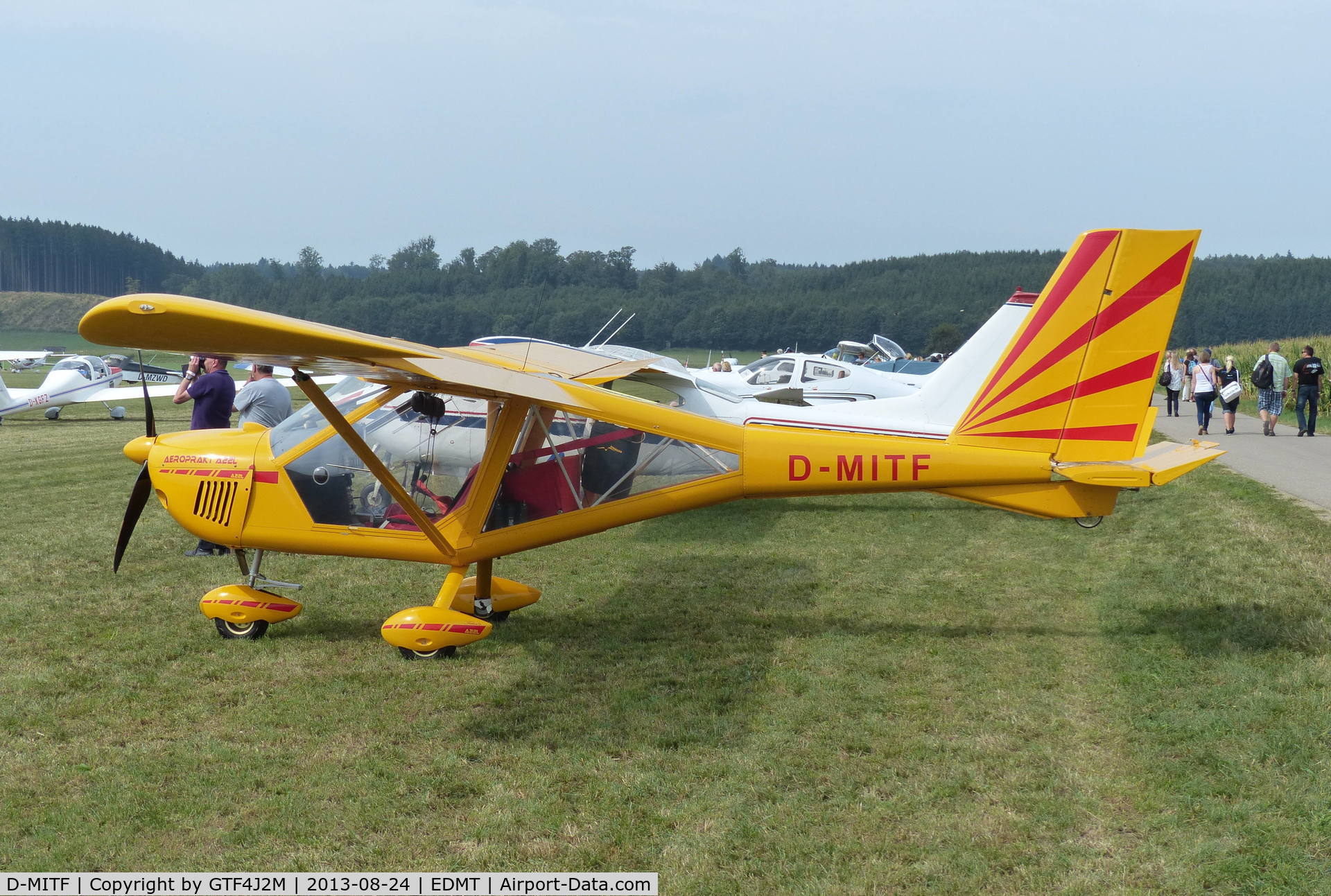 D-MITF, Aeroprakt A-22L Vision C/N 173, D-MITF at Tannheim 24.8.13