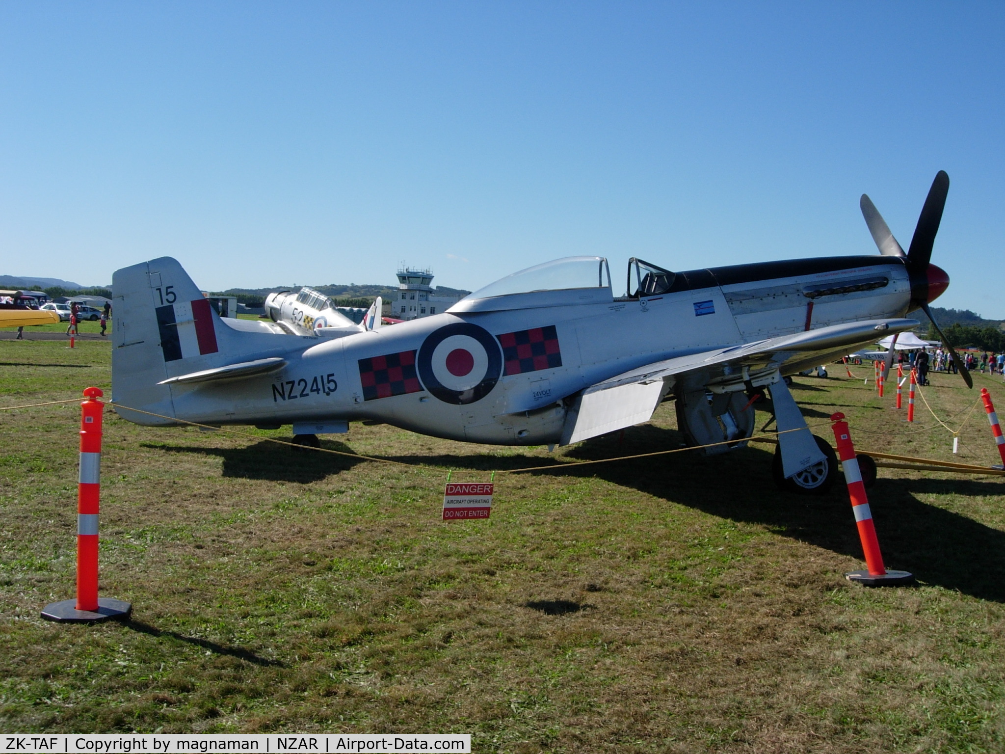 ZK-TAF, North American P-51D Mustang C/N 122-41369, At Ardmore airshow 2012