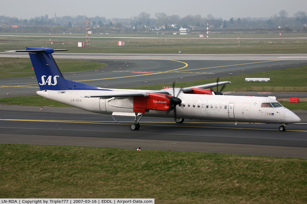 LN-RDA, 1999 De Havilland Canada DHC-8-402Q Dash 8 C/N 4013, Dash 8 SAS