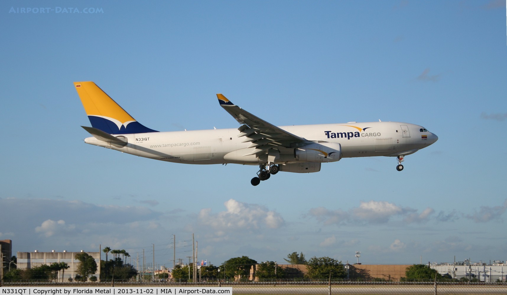 N331QT, 2012 Airbus A330-243F C/N 1380, Tampa Cargo A330-200F