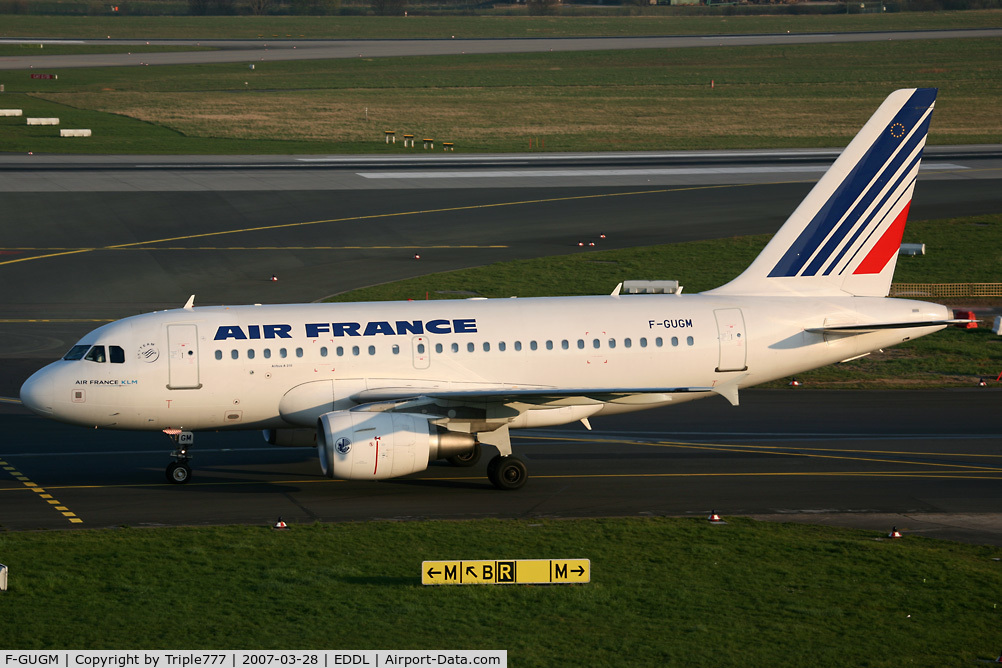 F-GUGM, 2006 Airbus A318-111 C/N 2750, Airbus 318 Air France