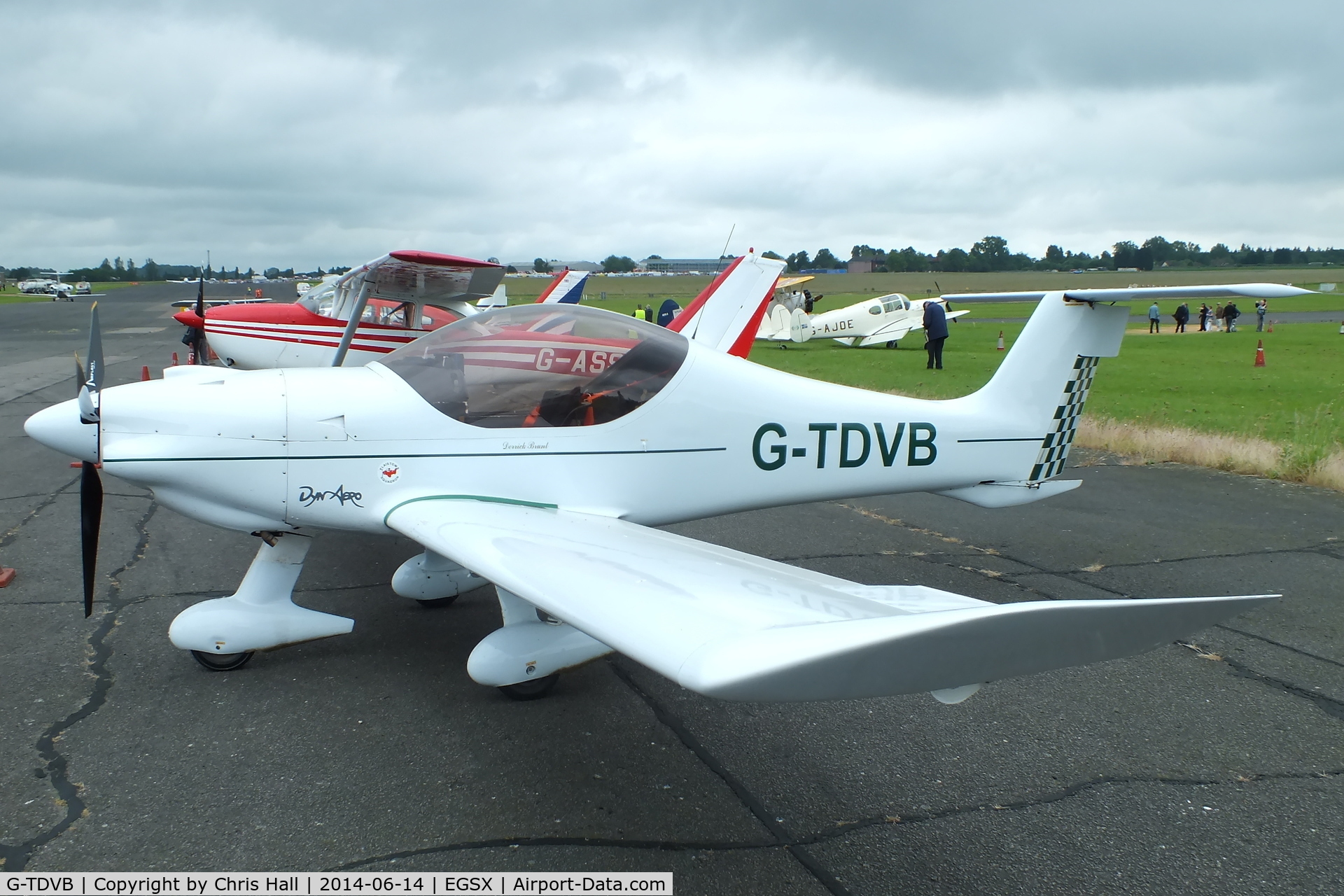 G-TDVB, 2004 Dyn'Aero MCR-01 Banbi C/N PFA 301B-14015, at the Air Britain fly in