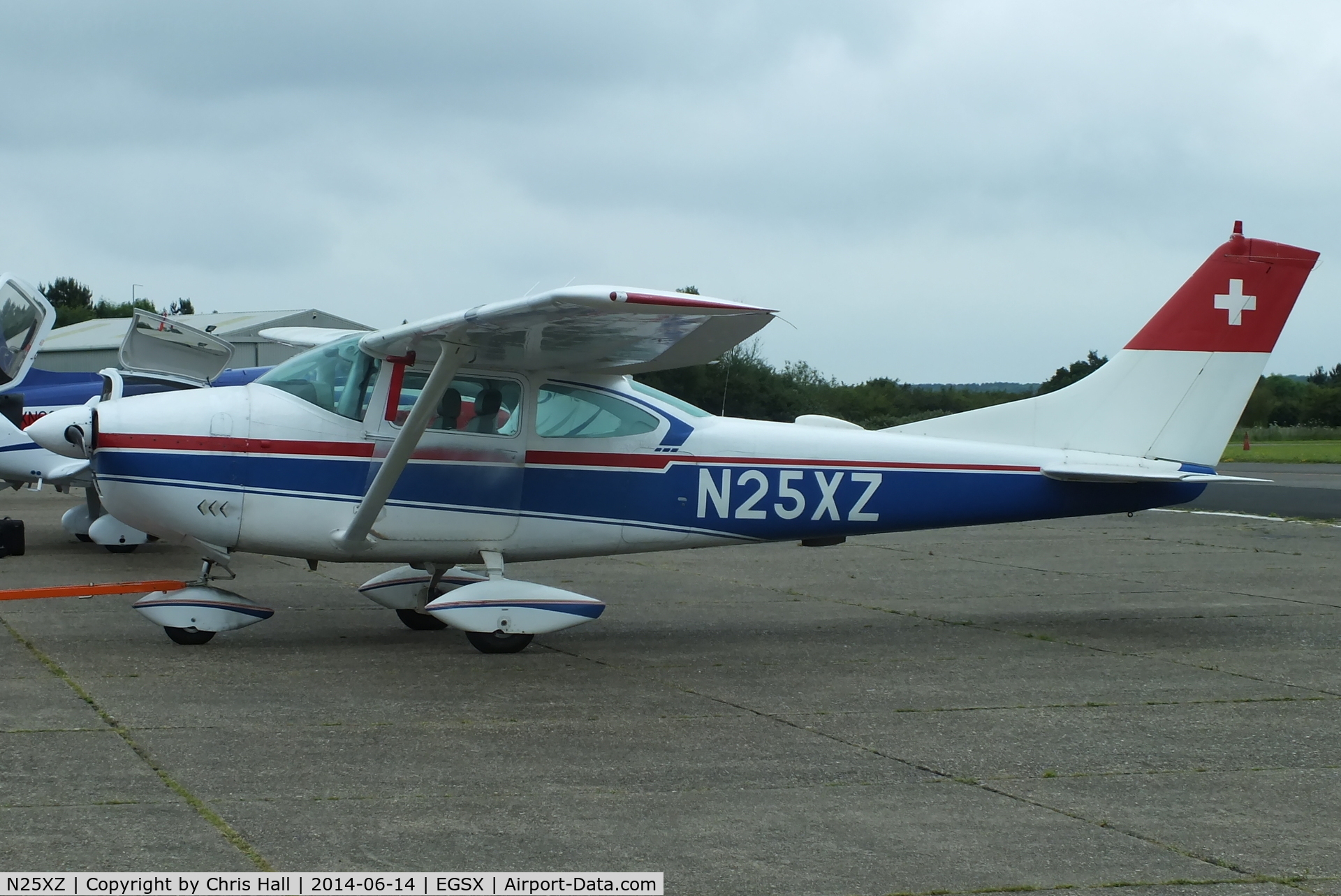 N25XZ, 1964 Cessna 182G Skylane C/N 18255388, at the Air Britain fly in