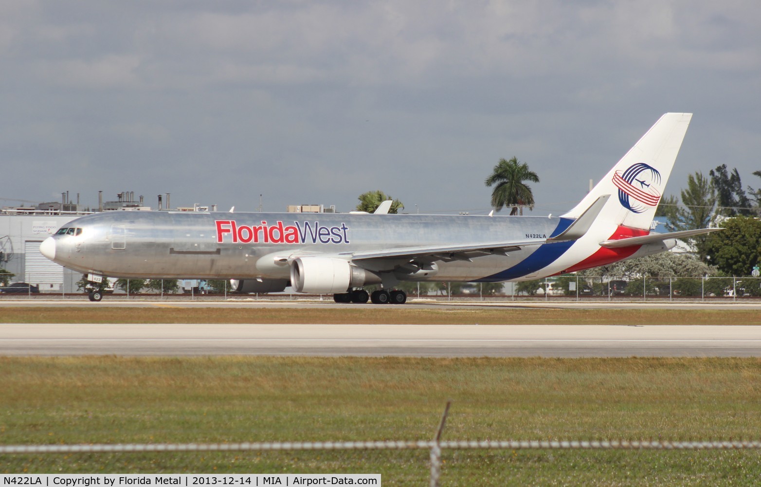 N422LA, 2007 Boeing 767-346F C/N 35818, Florida West 767-300