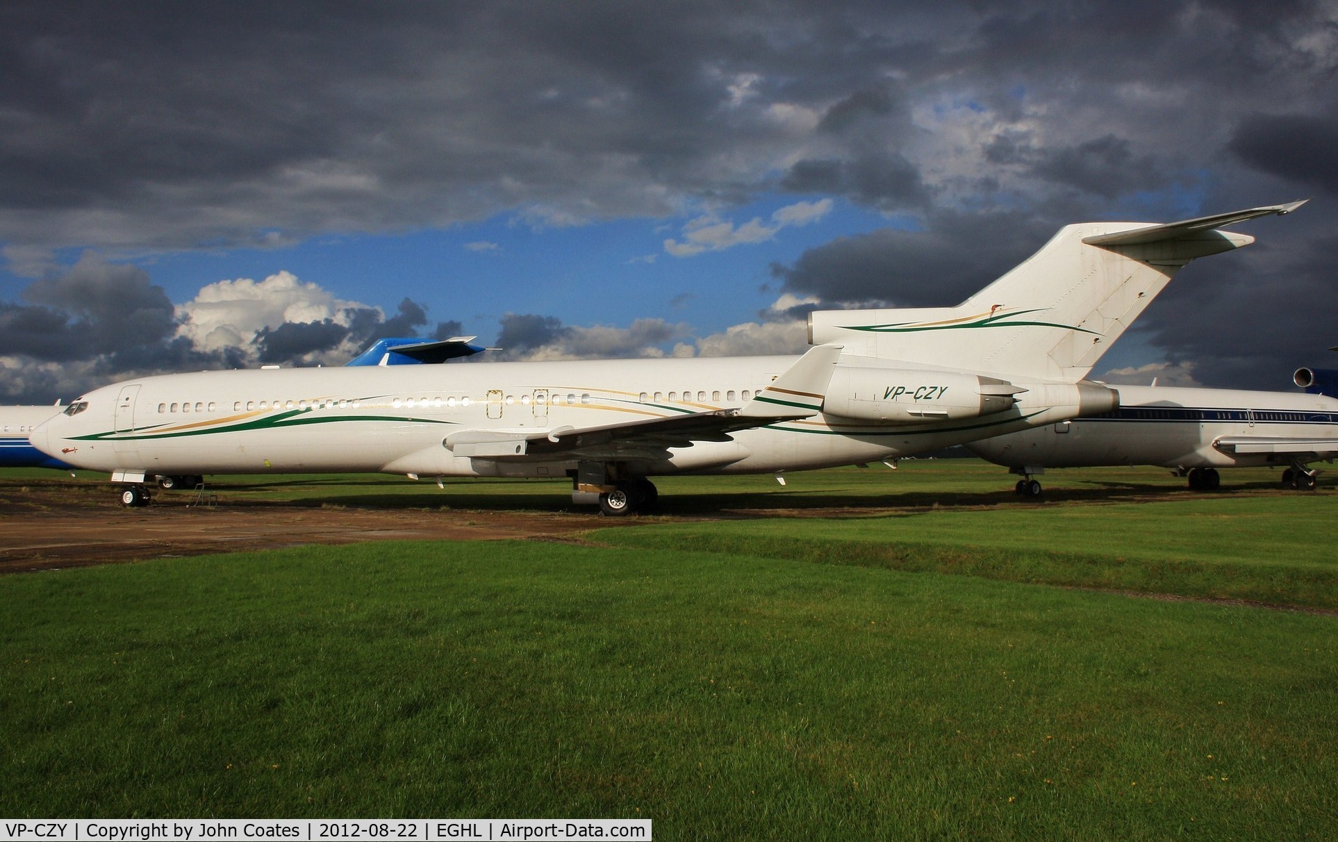 VP-CZY, 1978 Boeing 727-2P1 C/N 21595, After the storm at ATC