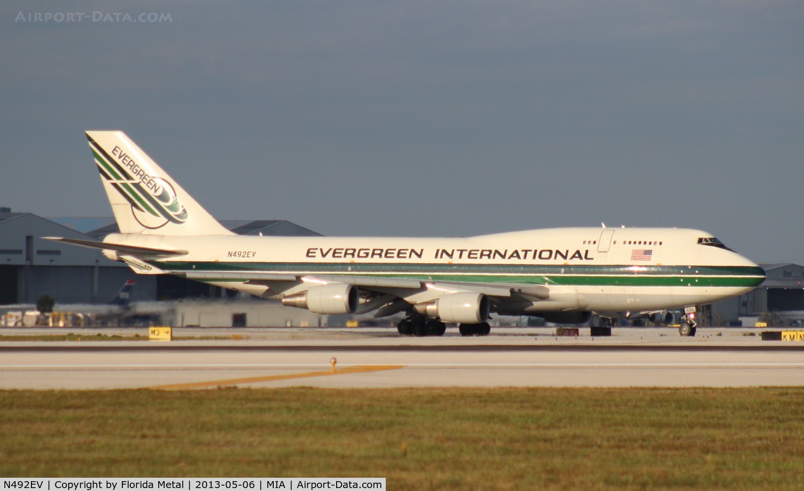 N492EV, 1991 Boeing 747-446 C/N 25308, Evergreen 747-400