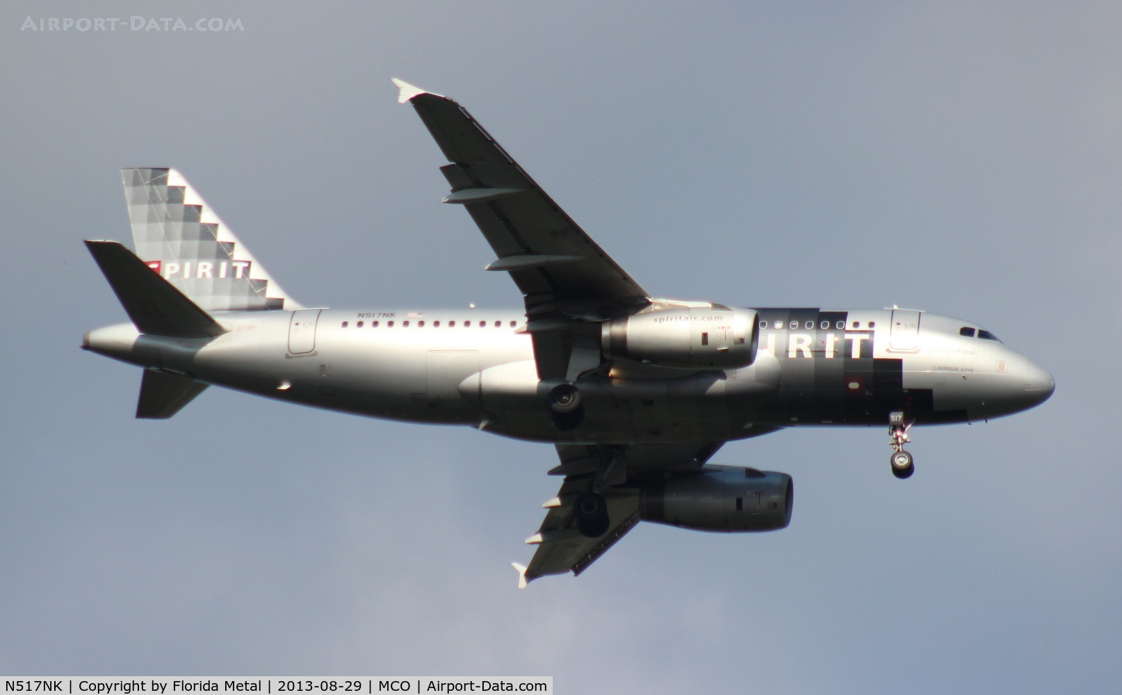N517NK, 2006 Airbus A319-132 C/N 2711, Spirit A319