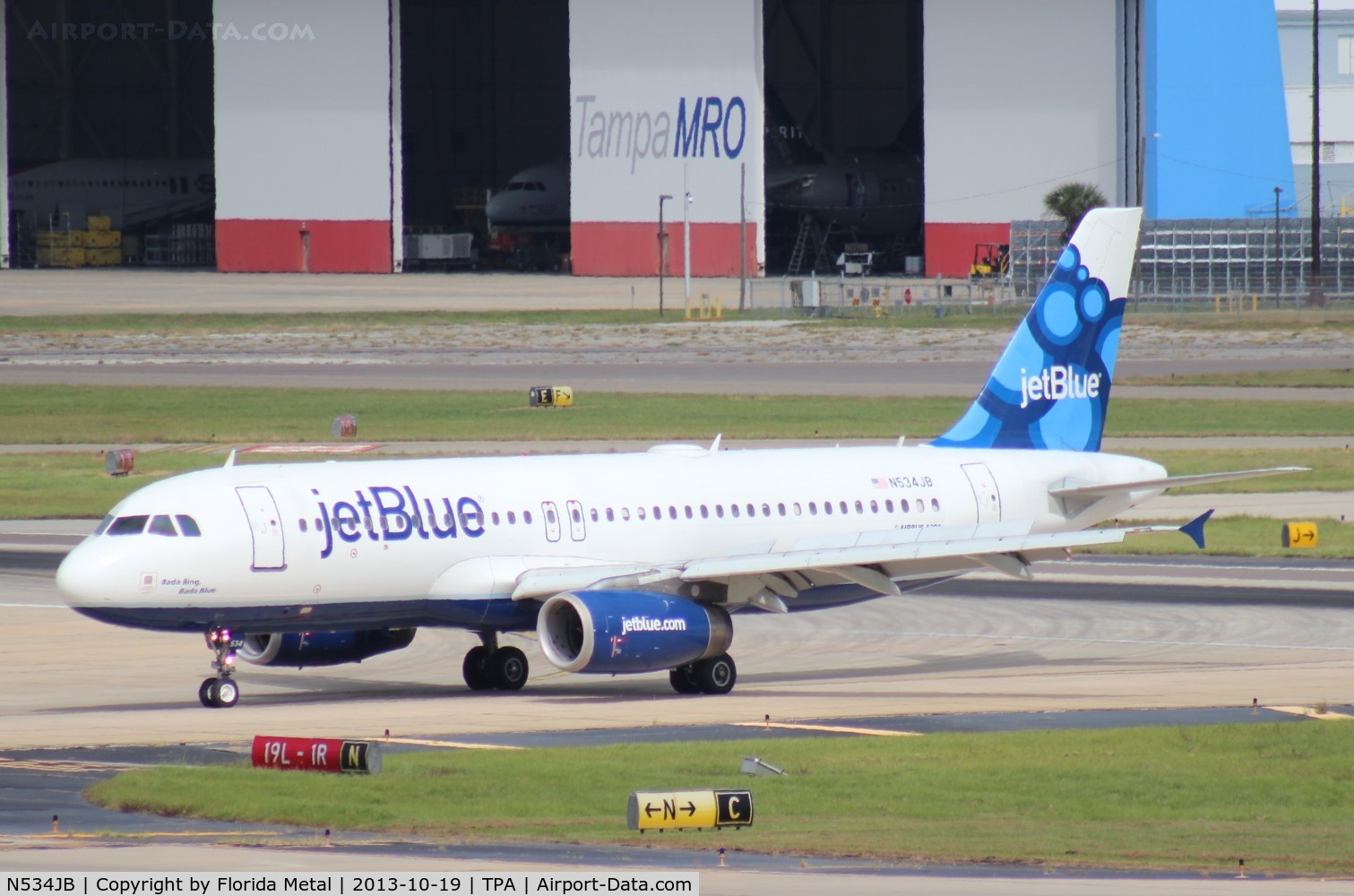 N534JB, 2002 Airbus A320-232 C/N 1705, Jet Blue A320