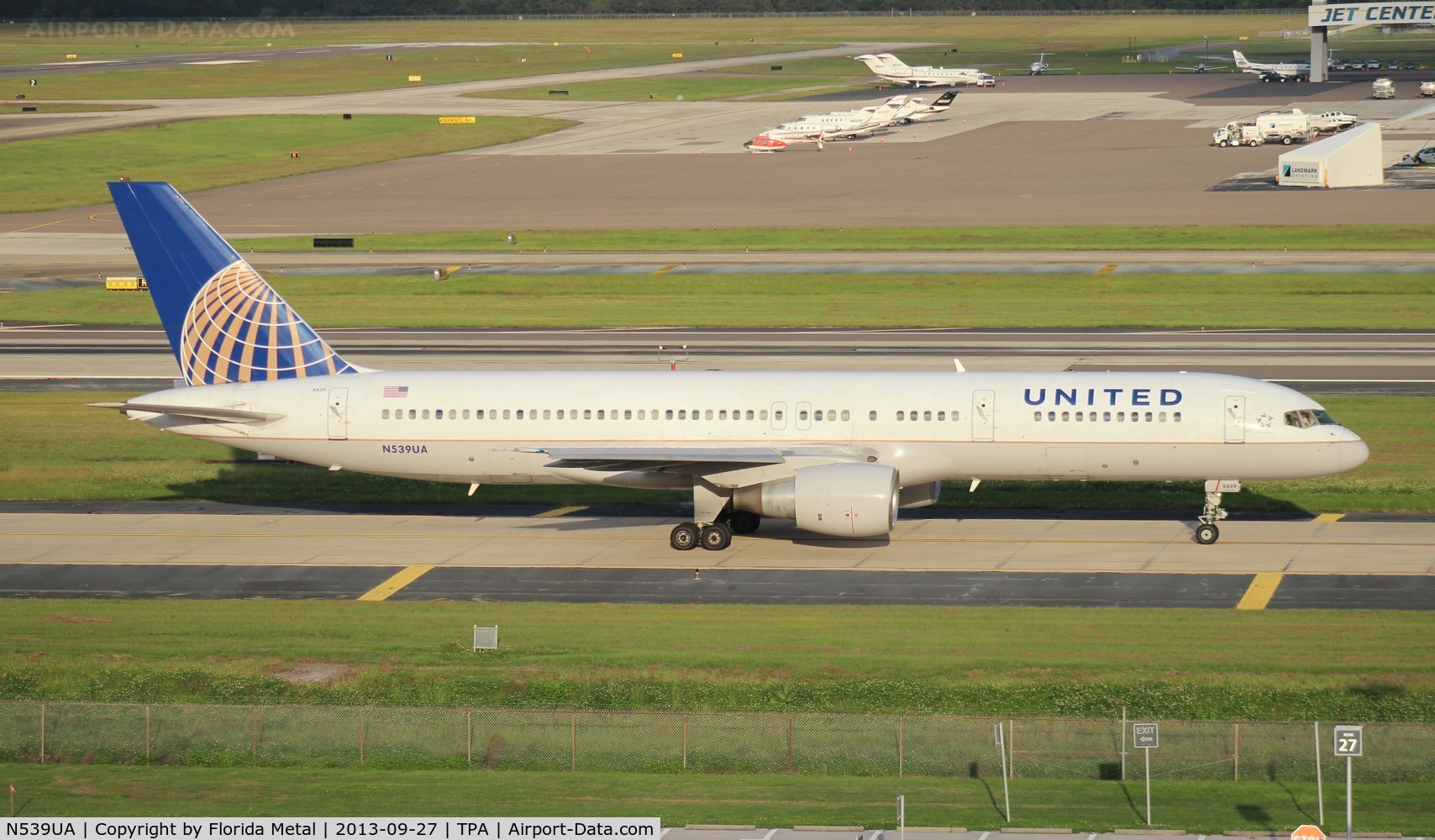 N539UA, 1991 Boeing 757-222 C/N 25223, United 757-200