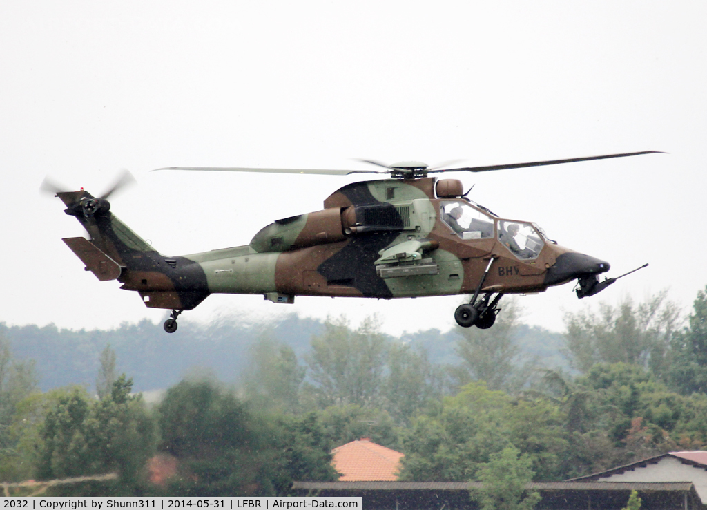 2032, Eurocopter EC-665 Tigre HAP C/N 2032, Participant of the AirExpo Airshow 2014
