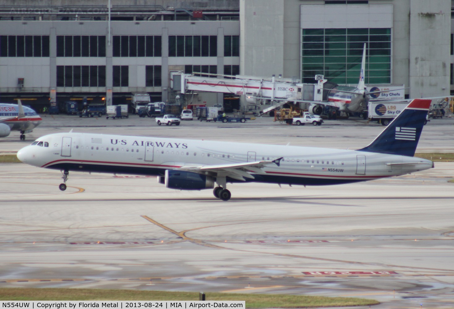 N554UW, 2011 Airbus A321-231 C/N 4866, US Airways A321