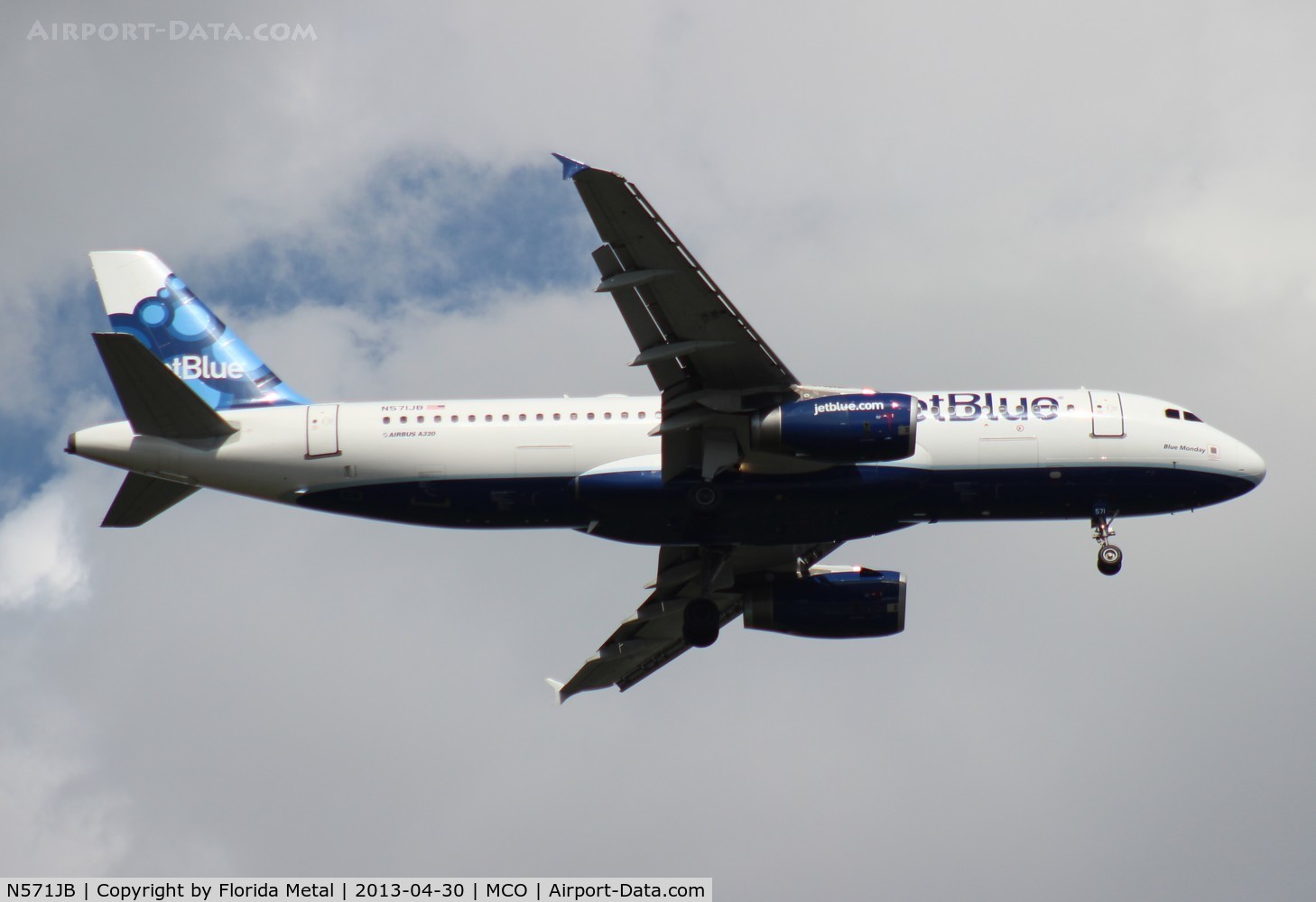 N571JB, 2003 Airbus A320-232 C/N 2125, Jet Blue A320