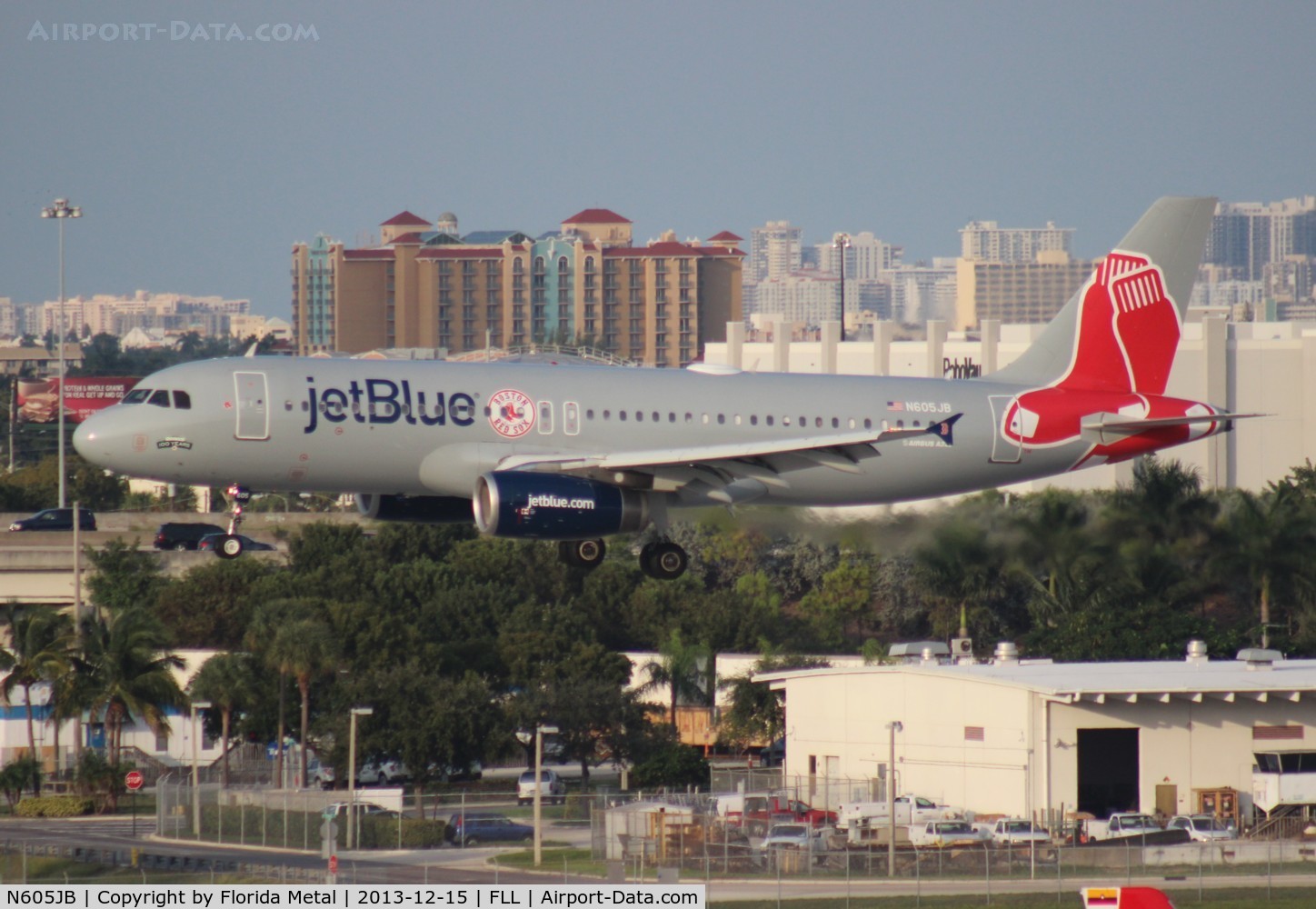 N605JB, 2005 Airbus A320-232 C/N 2368, Jet Blue Boston Red Sox A320