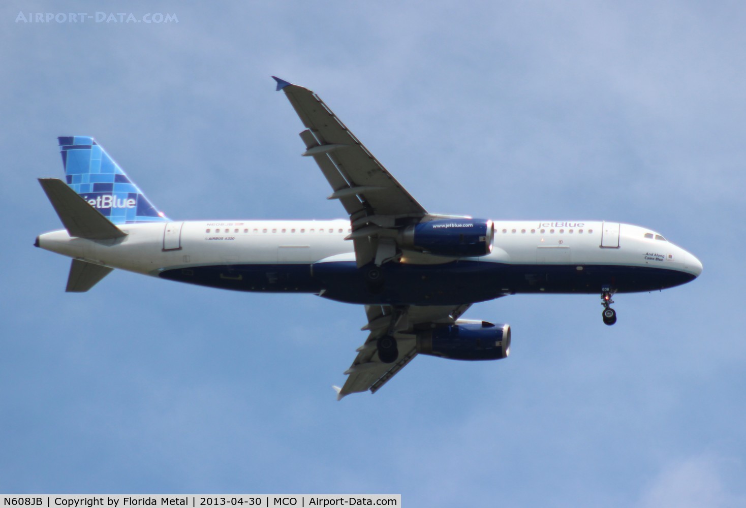 N608JB, 2005 Airbus A320-232 C/N 2415, Jet Blue A320