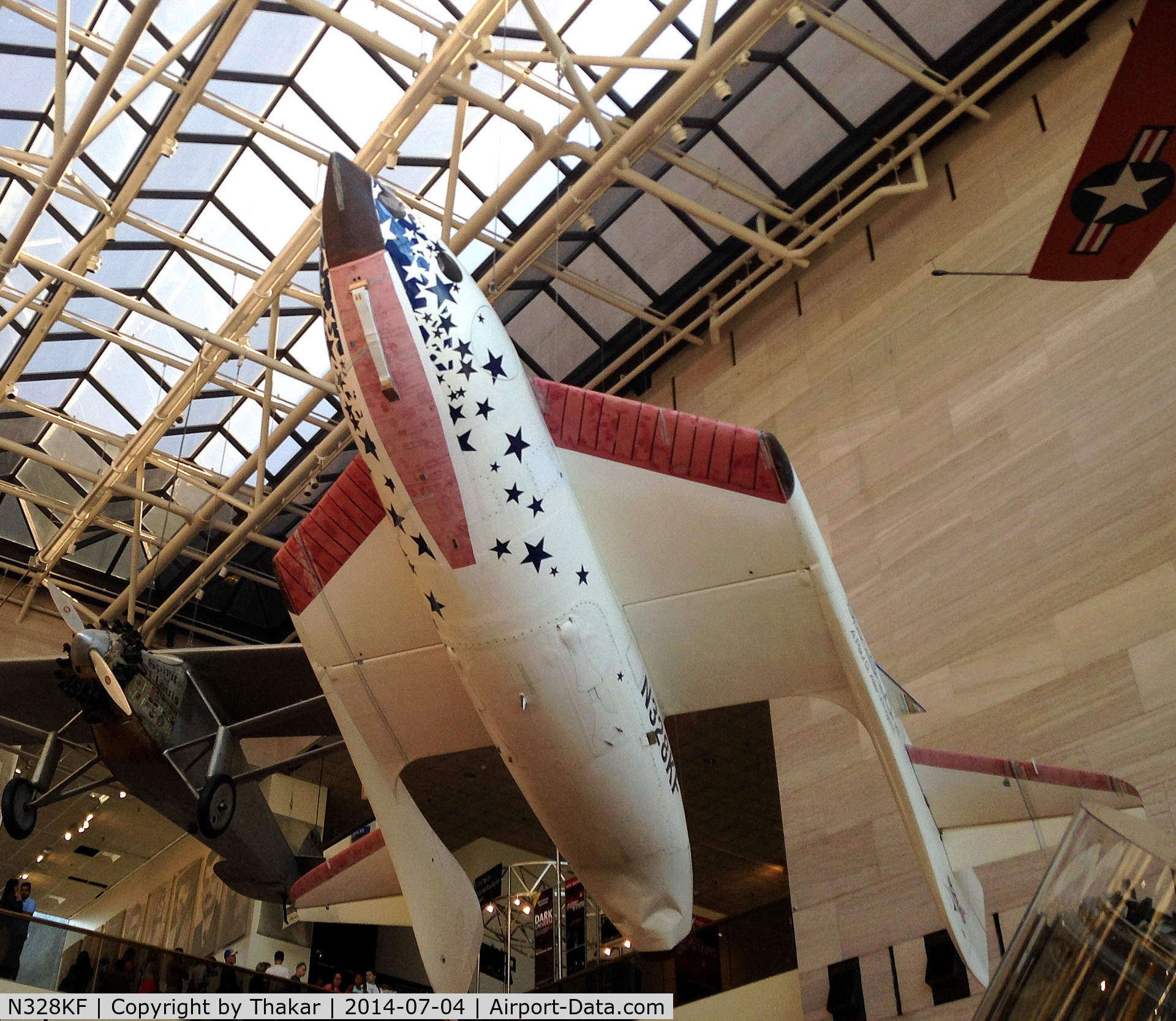 N328KF, 2003 Scaled Composites 316 C/N 001, On display @ the National Air and Space Museum