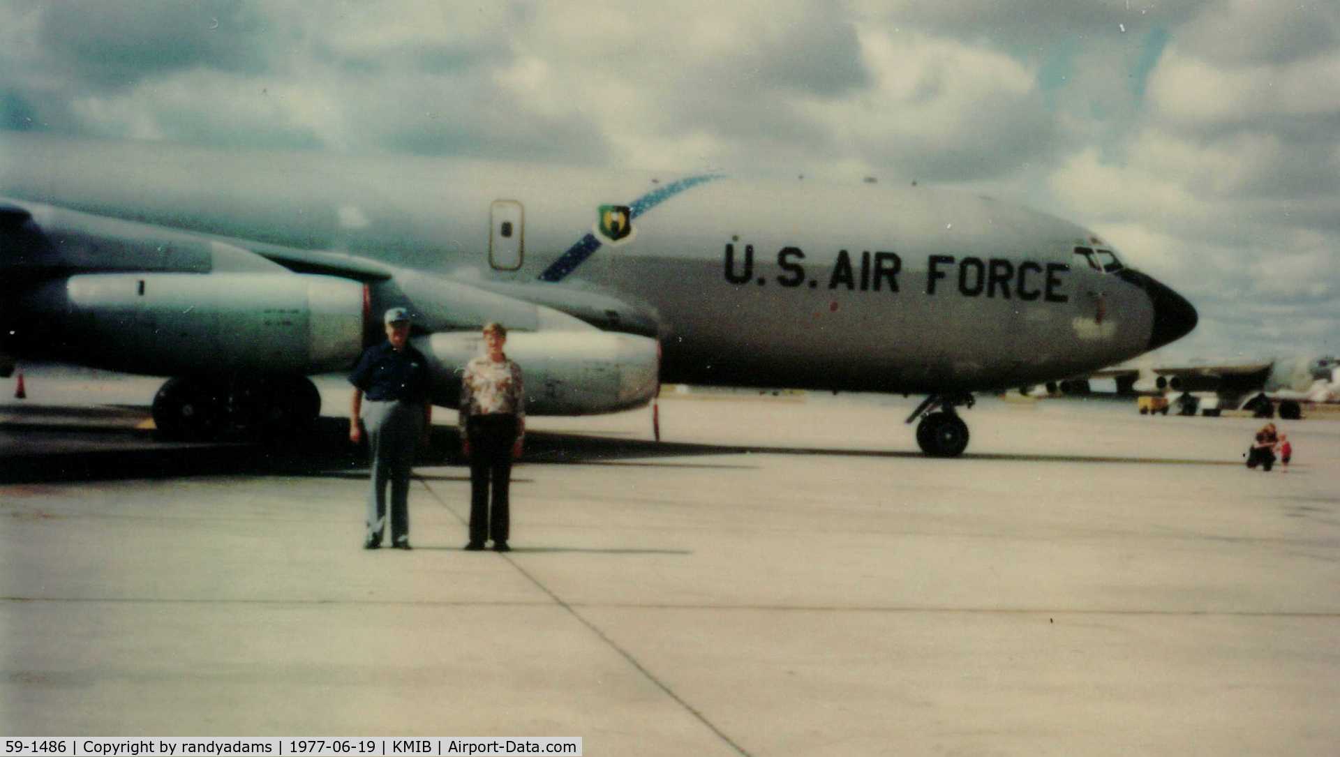 59-1486, 1959 Boeing KC-135A Stratotanker C/N 17974, At Minot AFB 1977 SAC 5th OMS