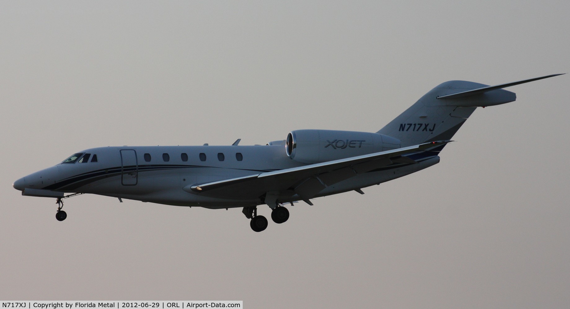 N717XJ, 2003 Cessna 750 Citation X Citation X C/N 750-0217, XO Jet C750