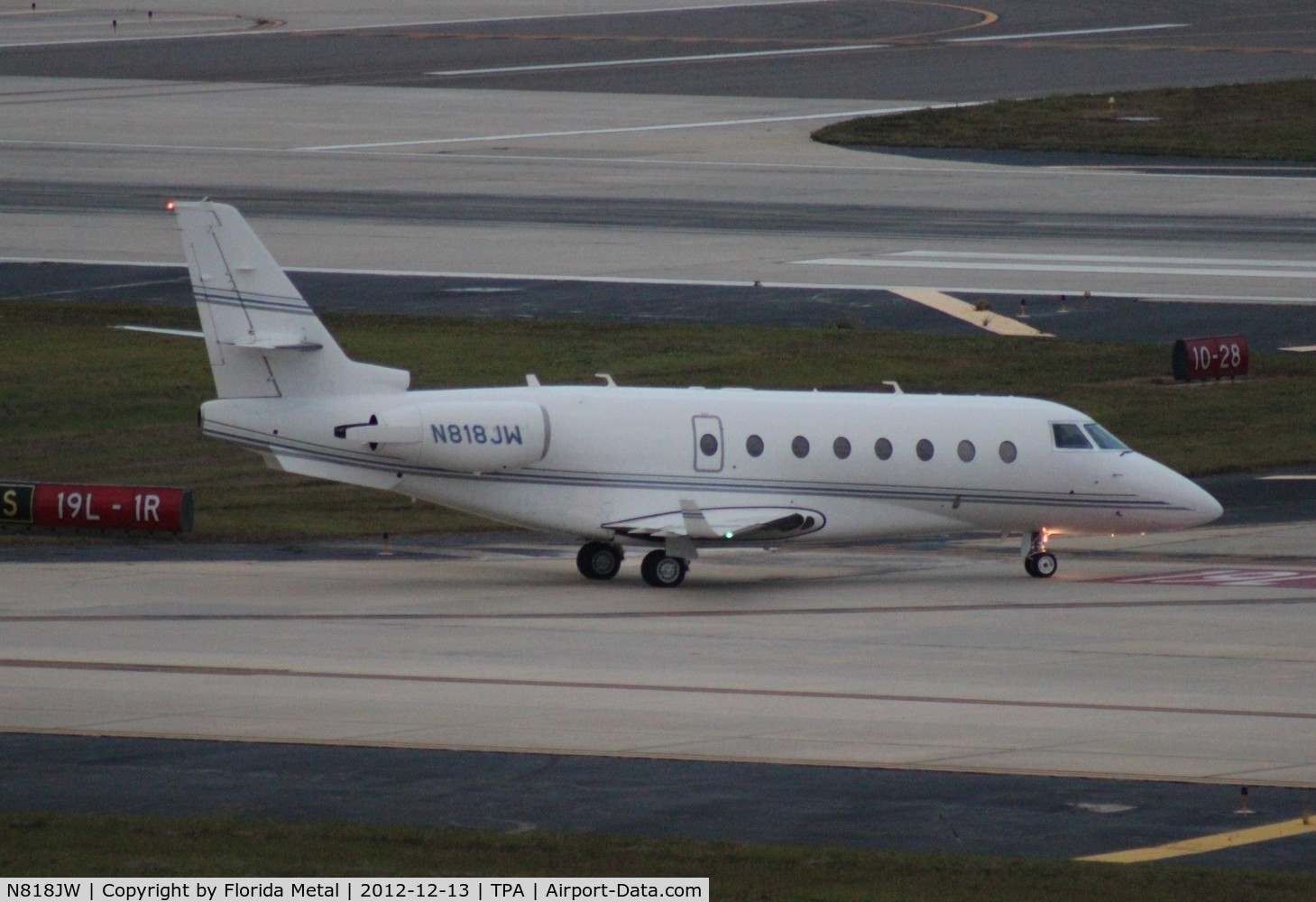 N818JW, 2005 Israel Aircraft Industries Gulfstream 200 C/N 121, Gulfstream 200