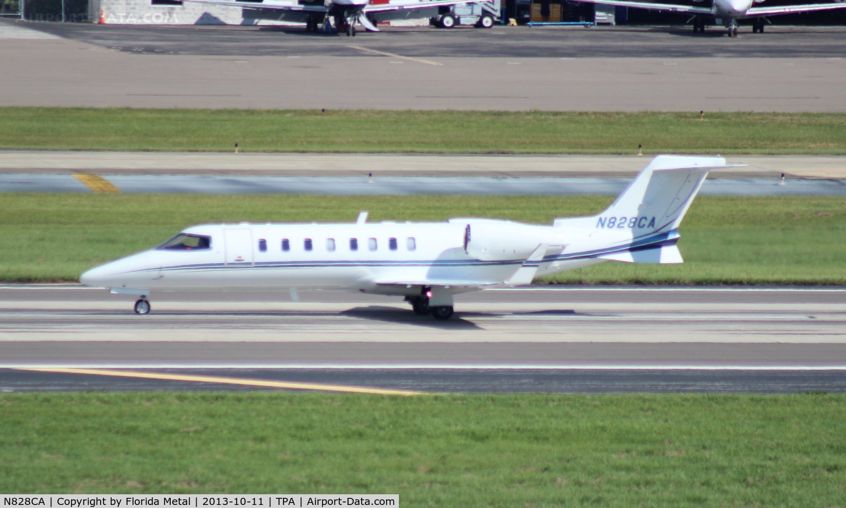 N828CA, 2001 Learjet Inc 45 C/N 159, Lear 45
