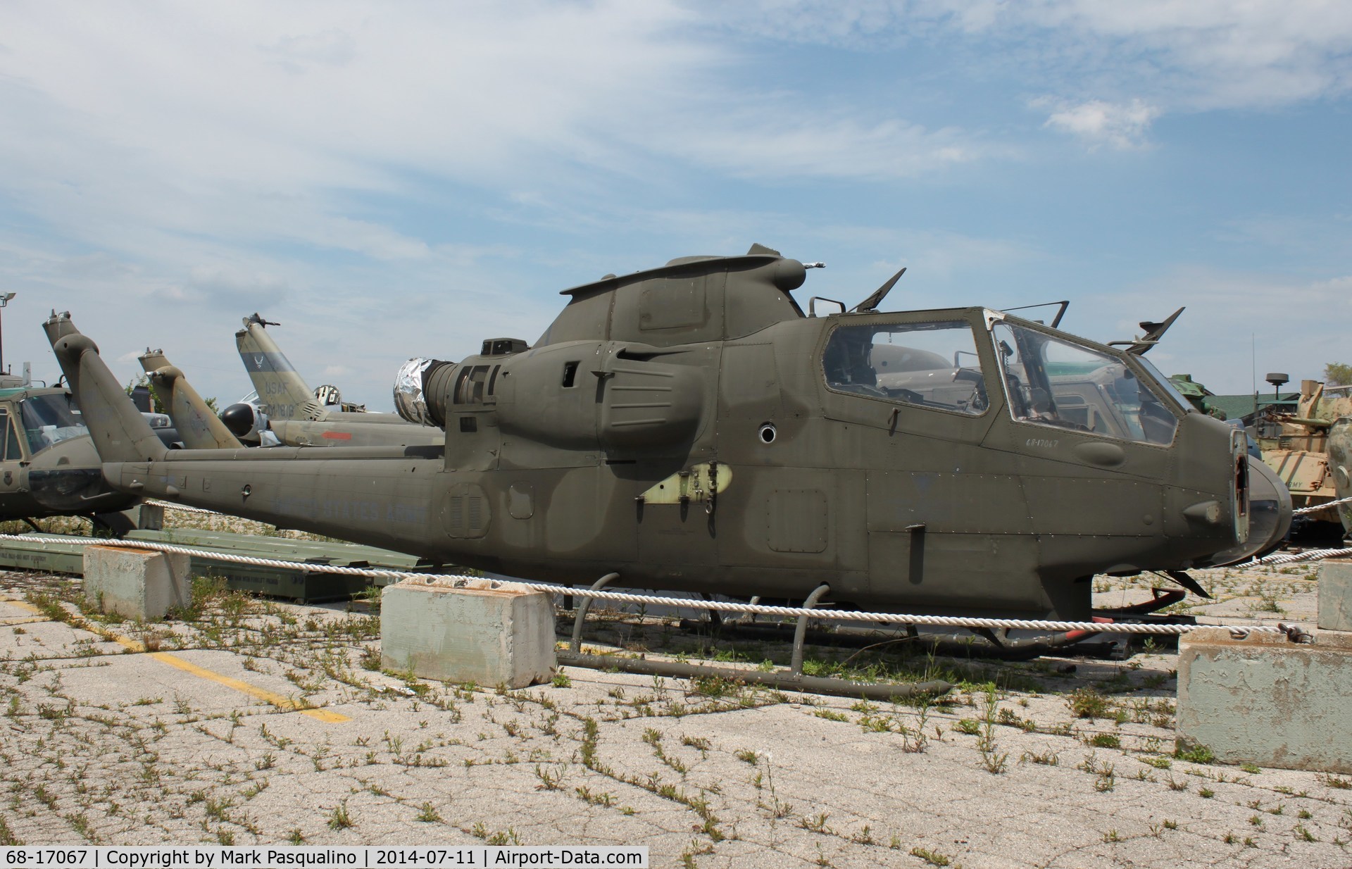 68-17067, 1968 Bell AH-1F Cobra C/N 20795, Bell AH-1F