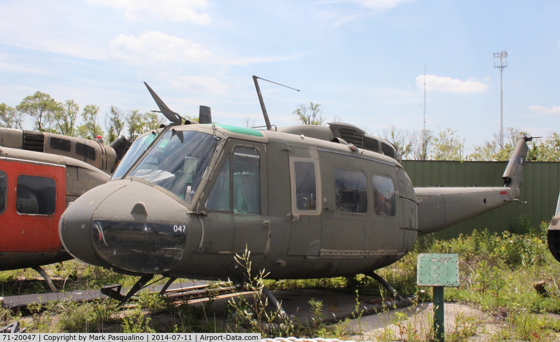 71-20047, 1971 Bell UH-1H Iroquois C/N 12871, Bell UH-1H