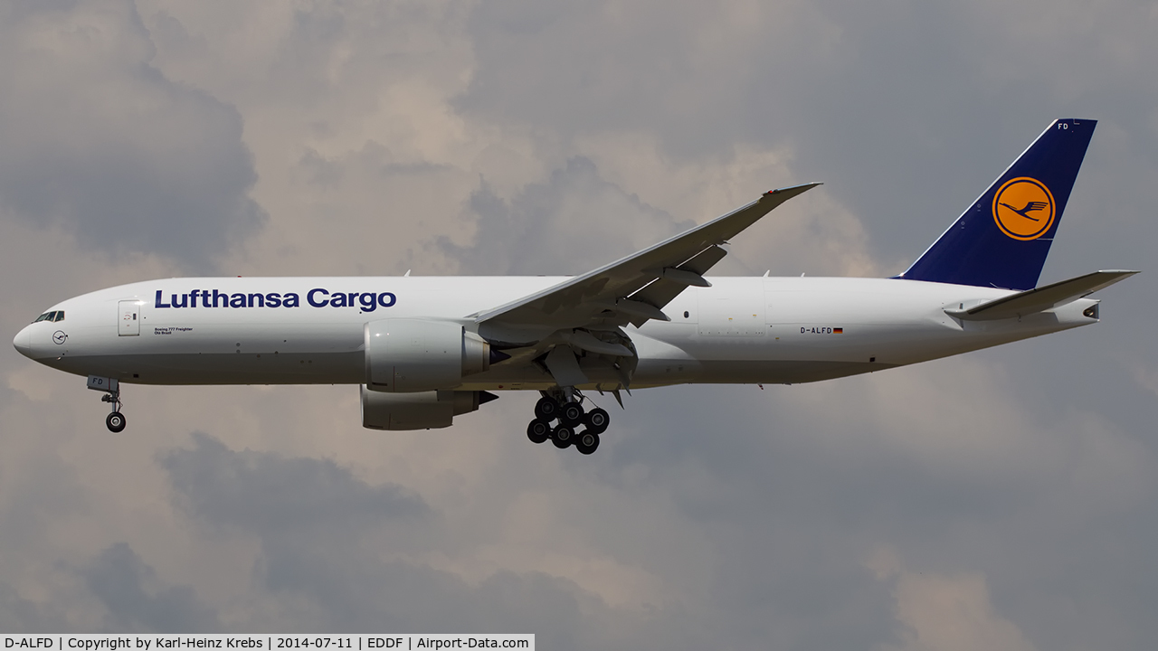D-ALFD, 2014 Boeing 777-FBT C/N 41677, Lufthansa Cargo