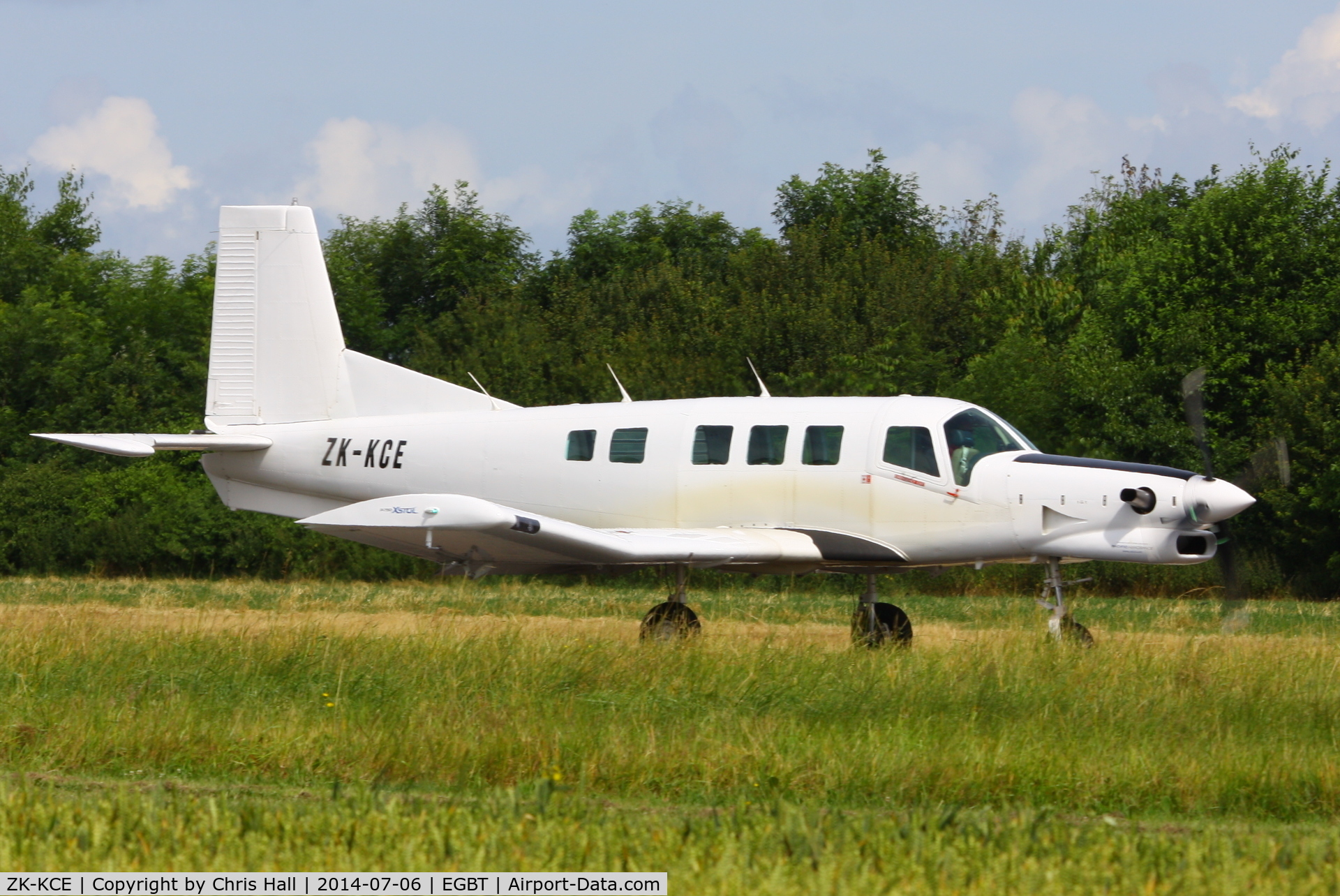ZK-KCE, 2012 Pacific Aerospace 750XL C/N 185, visitor from nearby Hinton in the Hedges