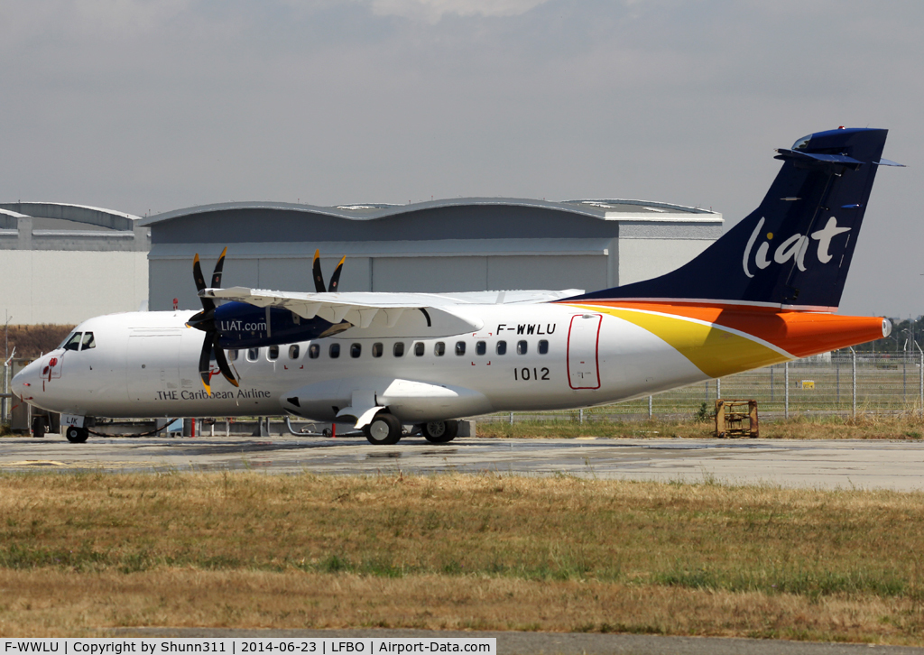 F-WWLU, 2014 ATR 42-600 C/N 1012, C/n 1012 - To be V2-LIK