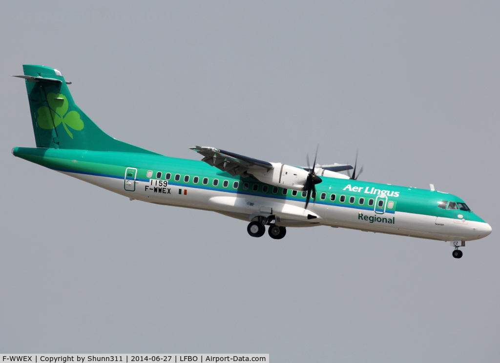 F-WWEX, 2014 ATR 72-600 (72-212A) C/N 1159, C/n 1159 - To be EI-FCZ