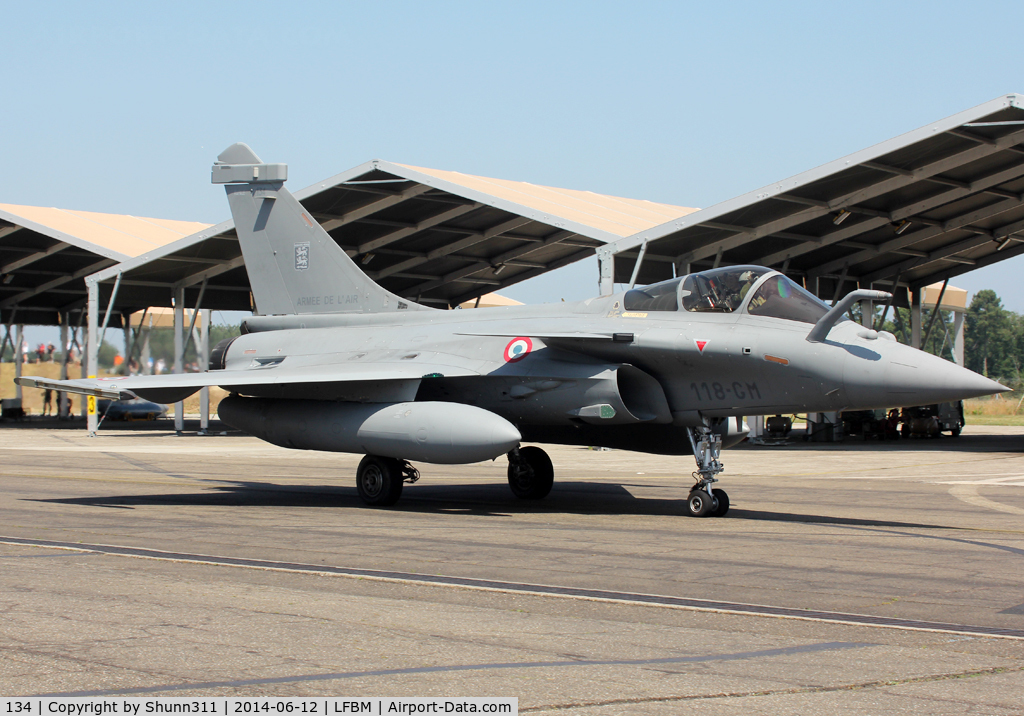 134, Dassault Rafale C C/N 134, Participant of the Mirage F1 Farewell Spotterday...