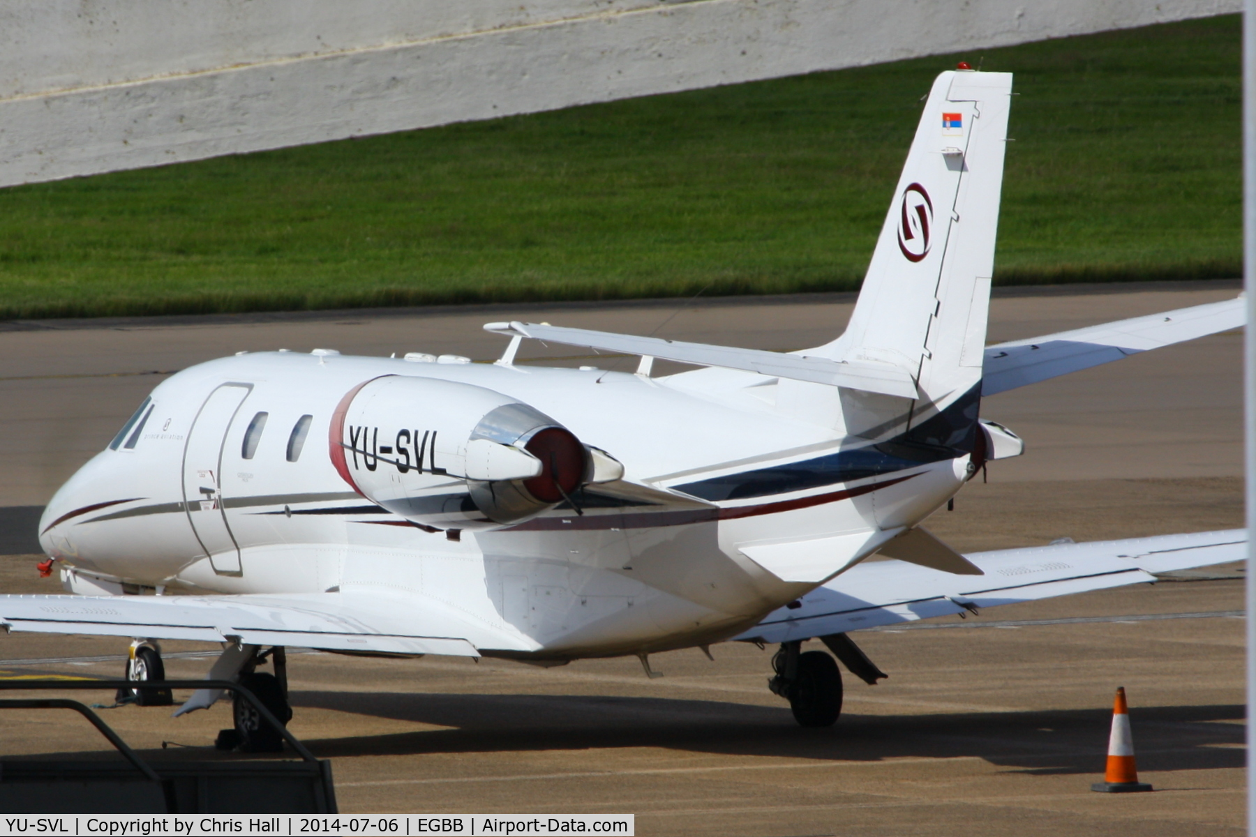 YU-SVL, 2008 Cessna 560XL Citation XLS C/N 560-5772, Prince Aviation