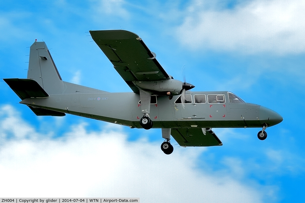 ZH004, 1997 Pilatus Britten-Norman BN-2T-4S Defender 4000 C/N 4009, finals